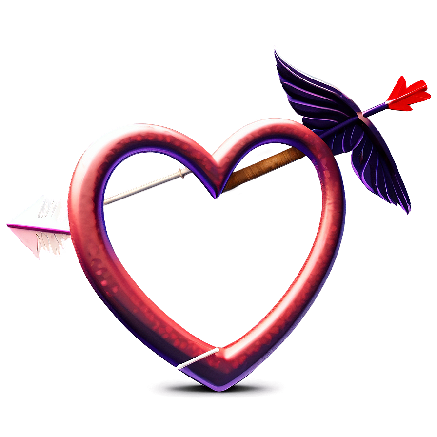Cute Heart With Arrow Png Xuw2 PNG