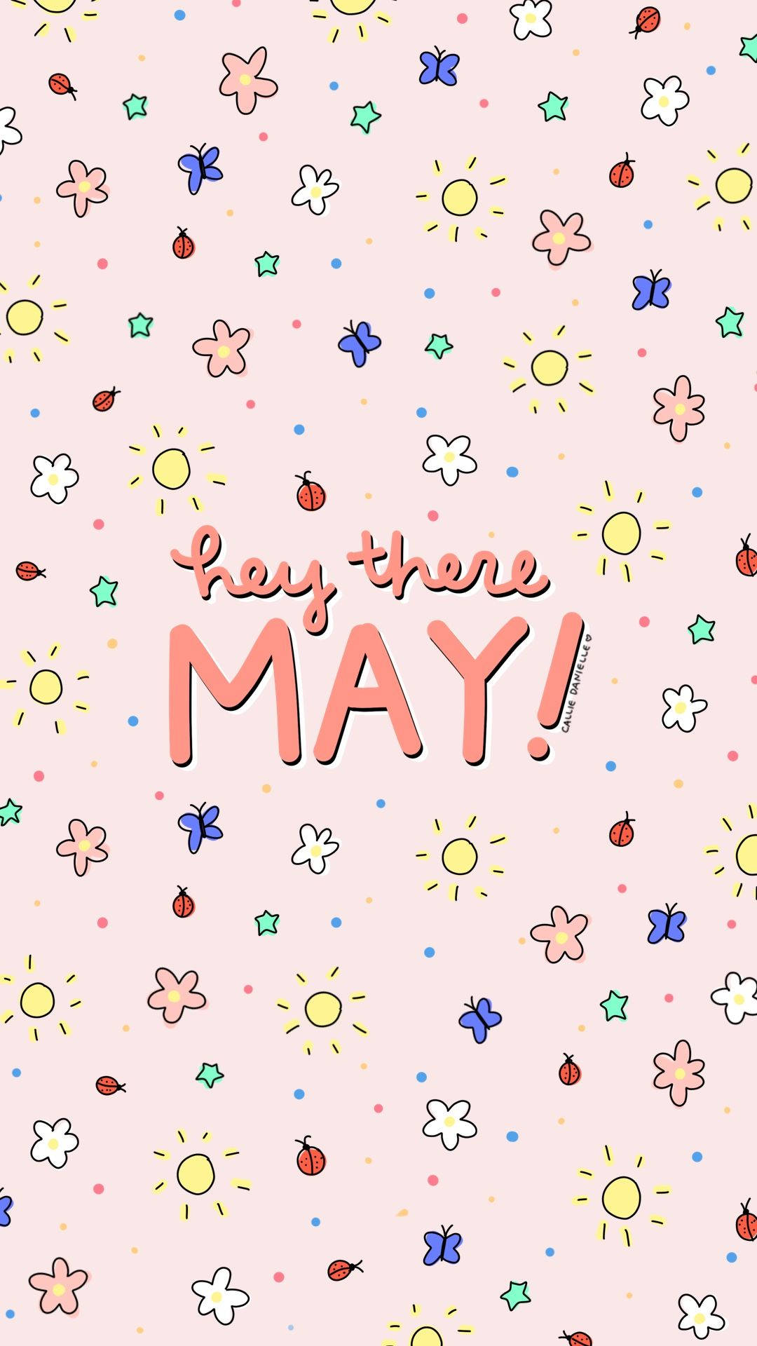 “Welcome to May!” Wallpaper