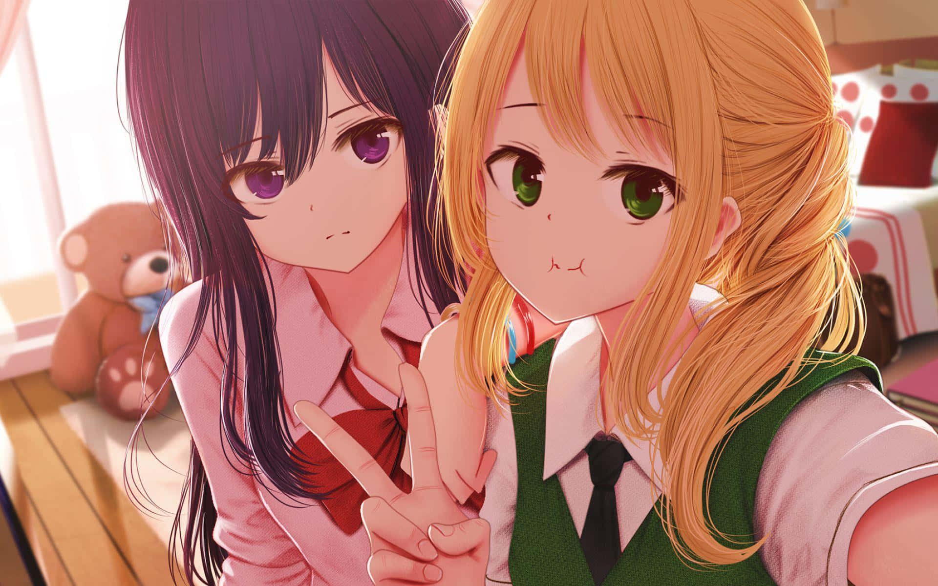 Cute Highschool Girl Citrus Anime Wallpaper