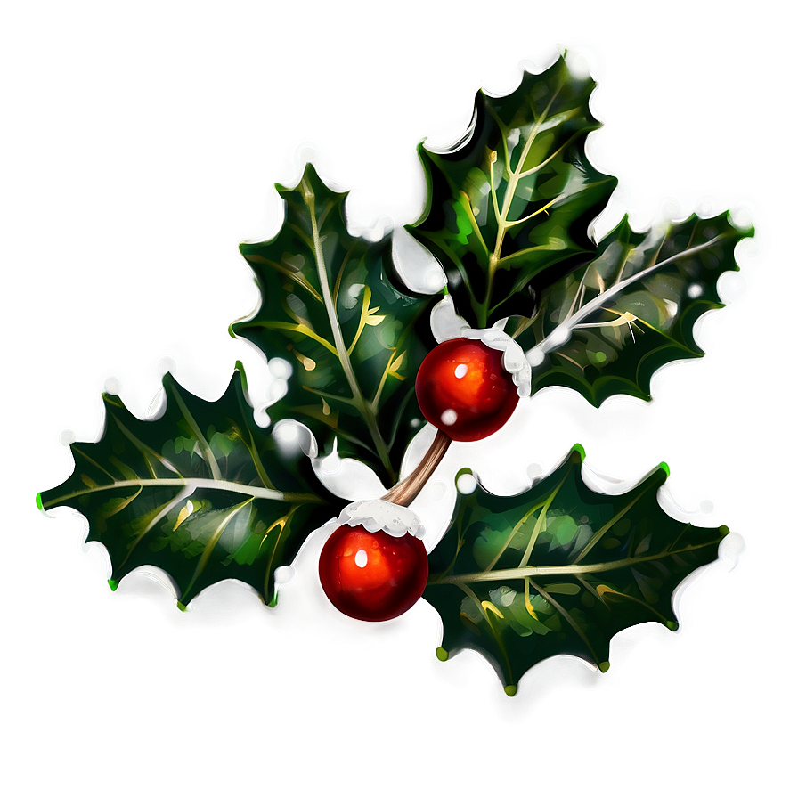 Cute Holly Png 05252024 PNG