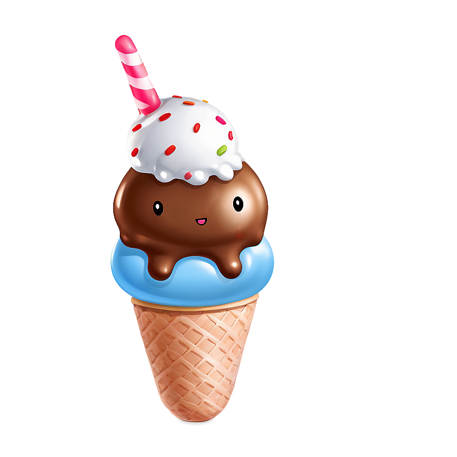 Cute Ice Cream Png Kmq PNG