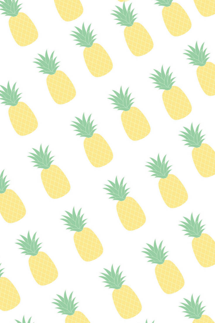 Download Cute Instagram Background With Pineapple Wallpaper ...