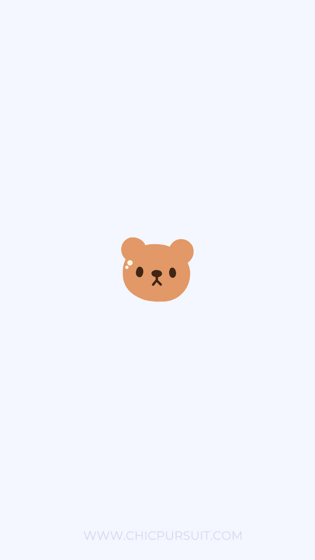 A Teddy Bear On A White Background Wallpaper