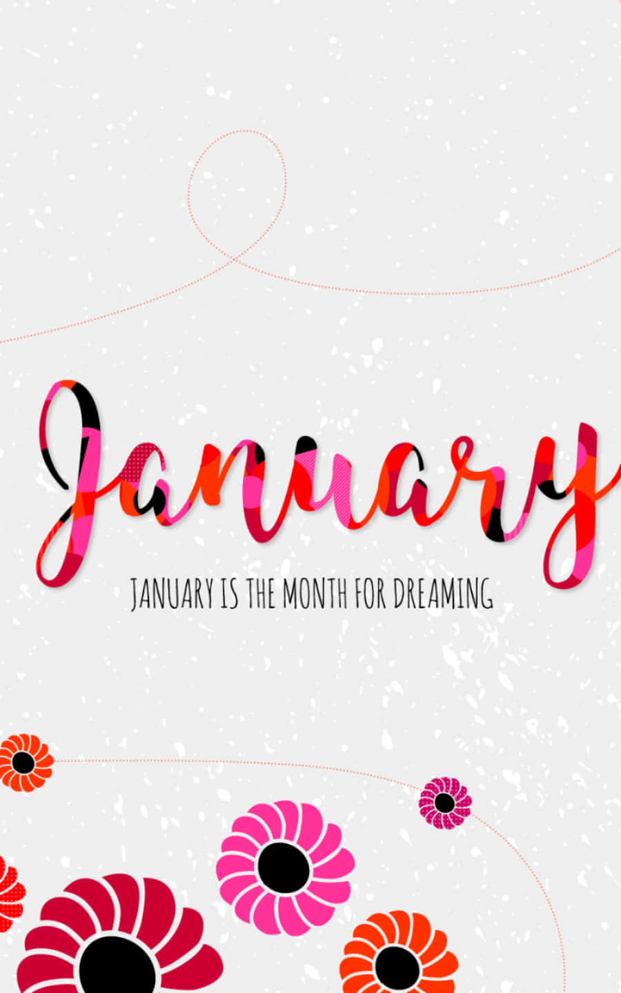 Have a Sweet and Cute January Wallpaper
