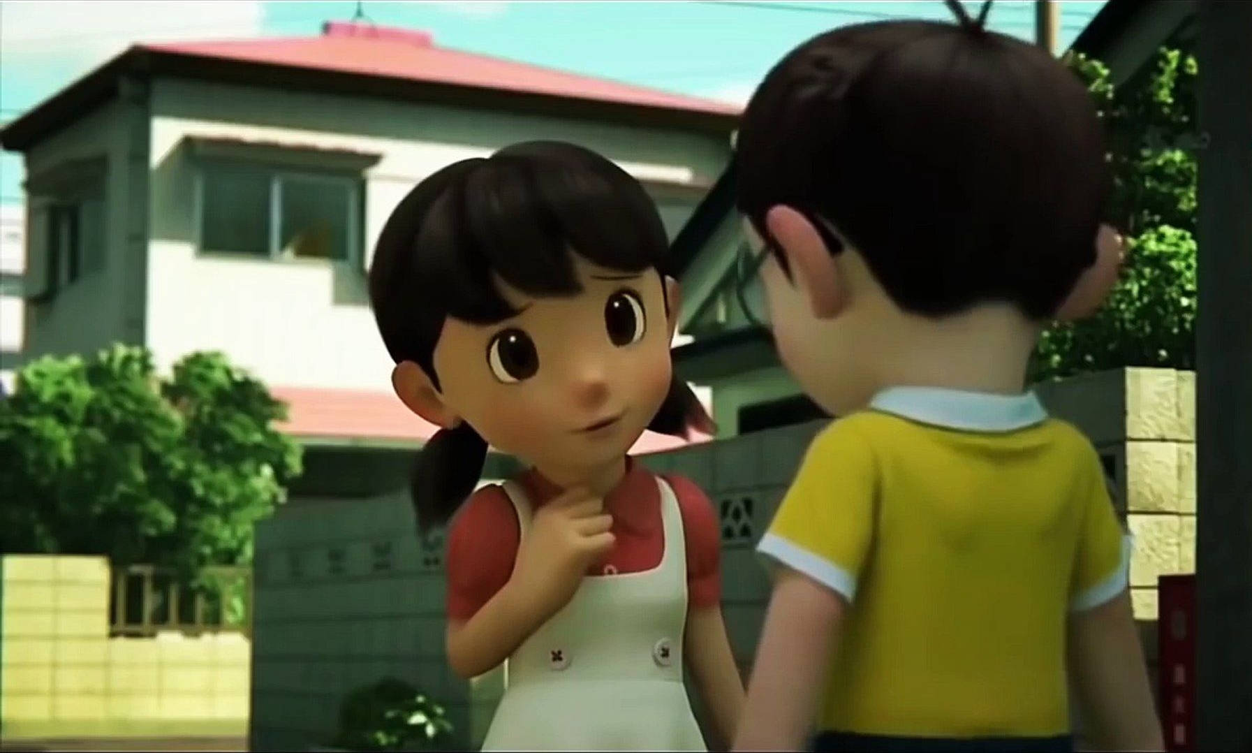 Download Cute Japanese 3d Film Nobita Shizuka Wallpaper 