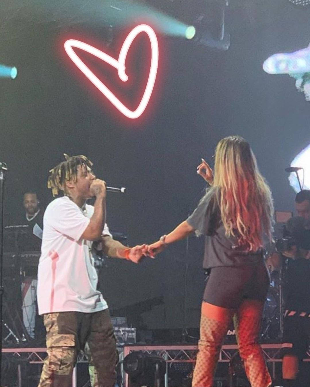 Cute Juice Wrld And Ally Performance