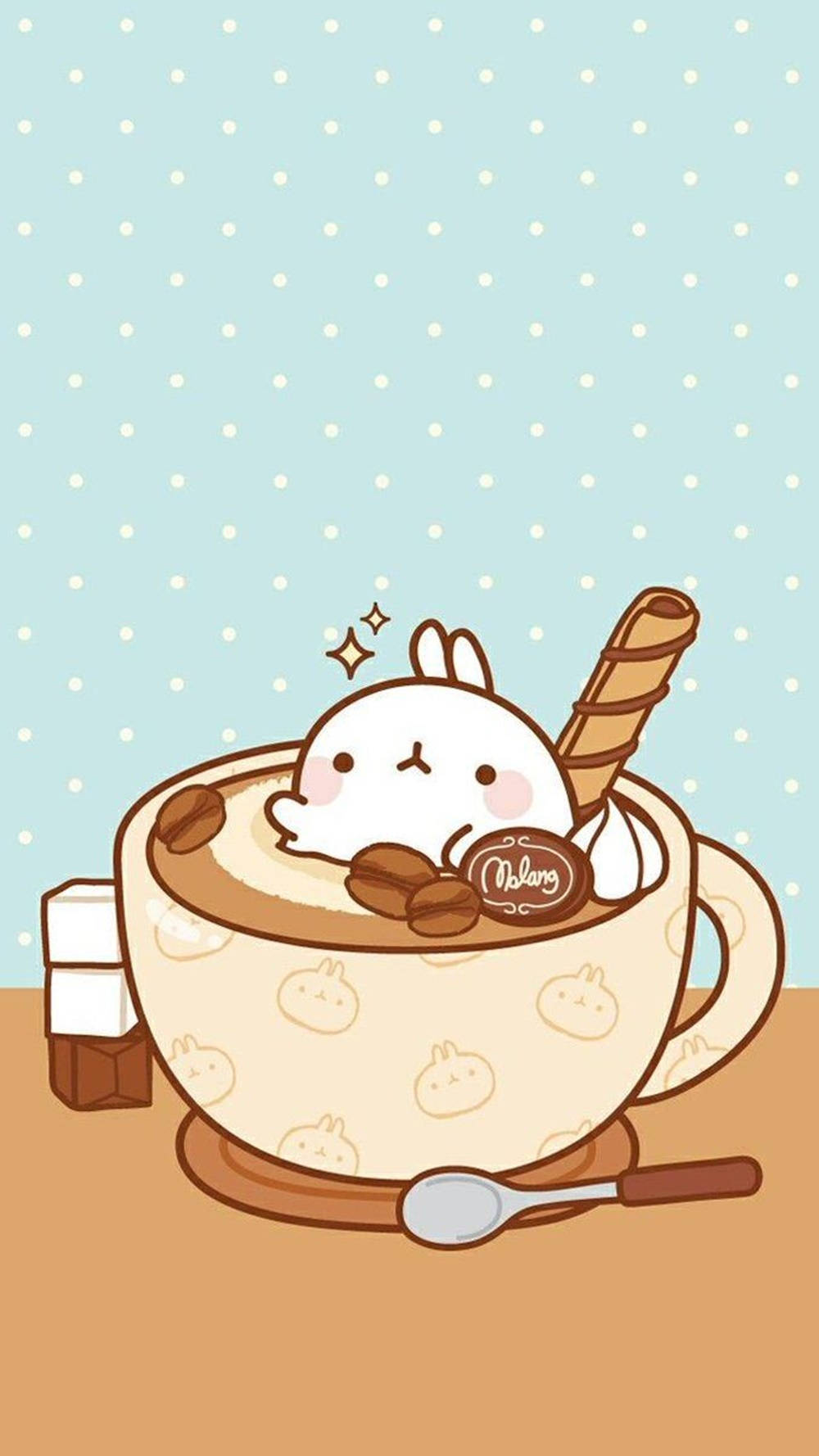 Cute Kawaii Aesthetic Coffee Wallpaper