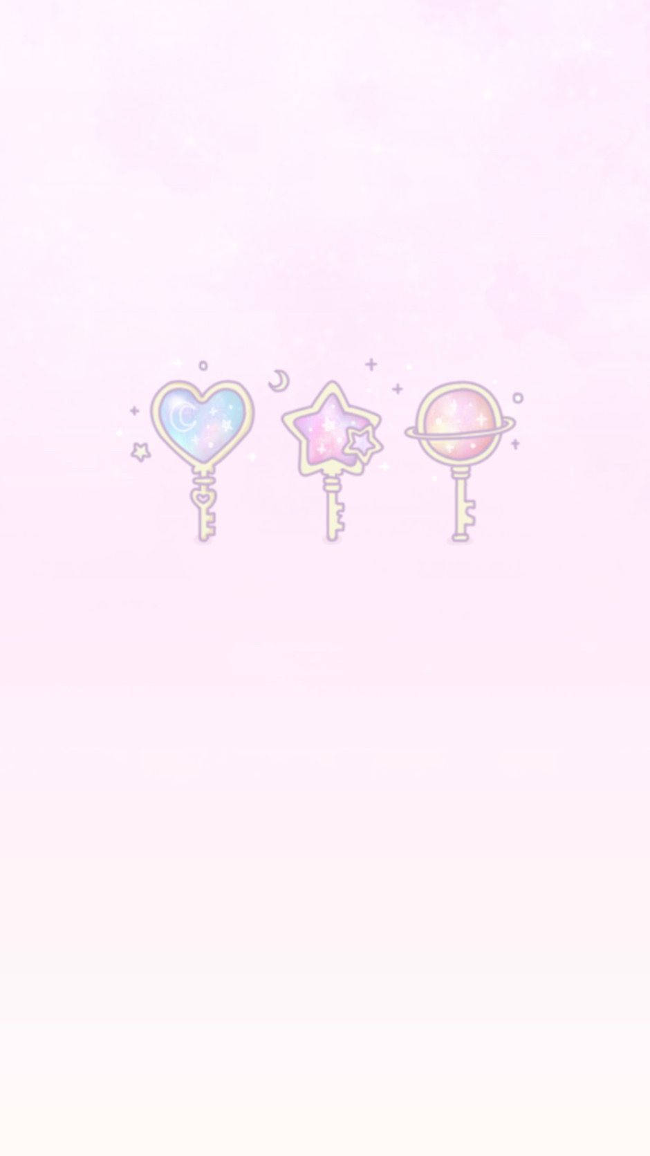 Cute Kawaii Aesthetic Keys Picture