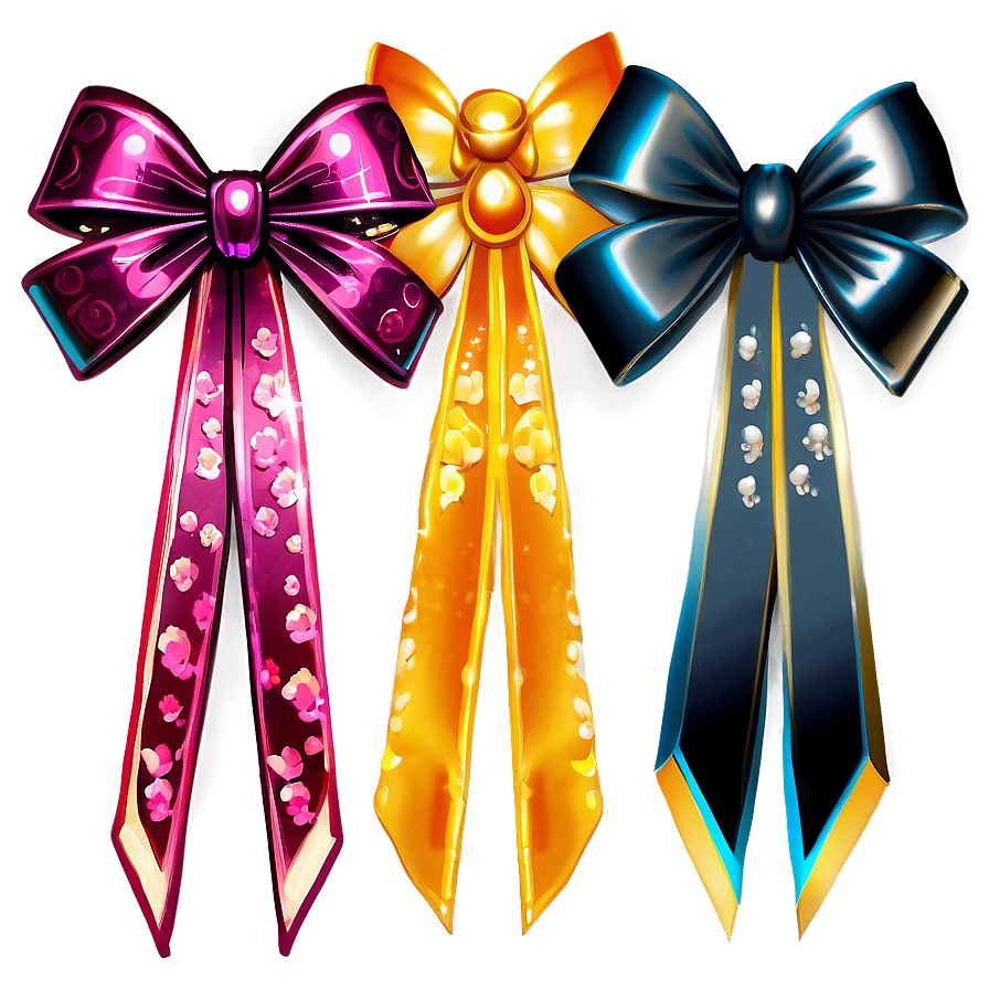 Cute Kawaii Bow Png Vsn27 PNG