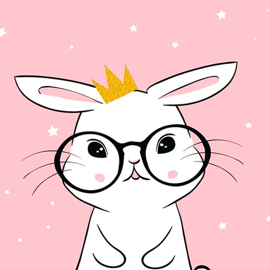 Cute Kawaii Bunny Ipad Wallpaper