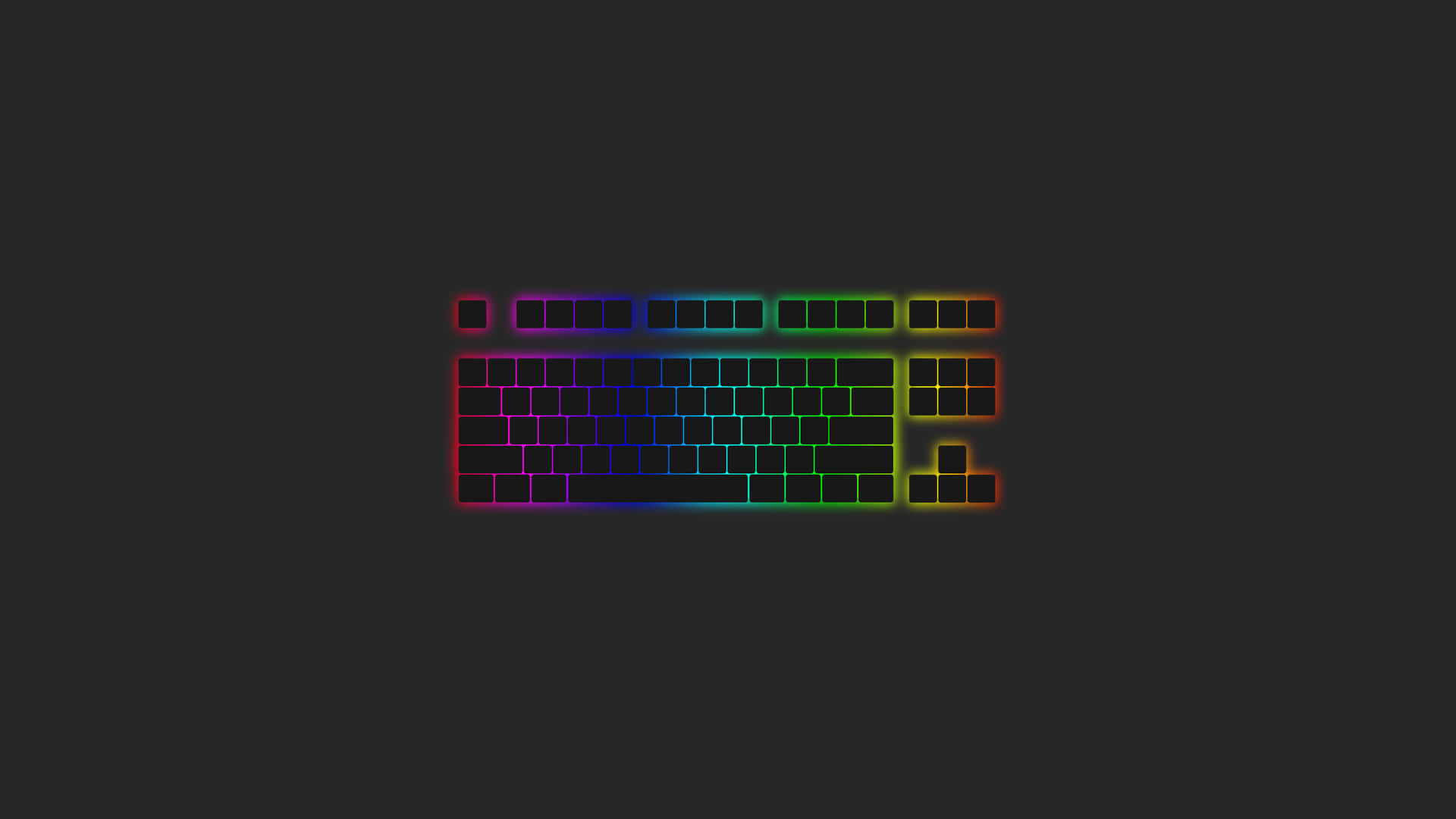 "Cute Keyboard Wallpaper - Add Some Color to Your Desktop!"