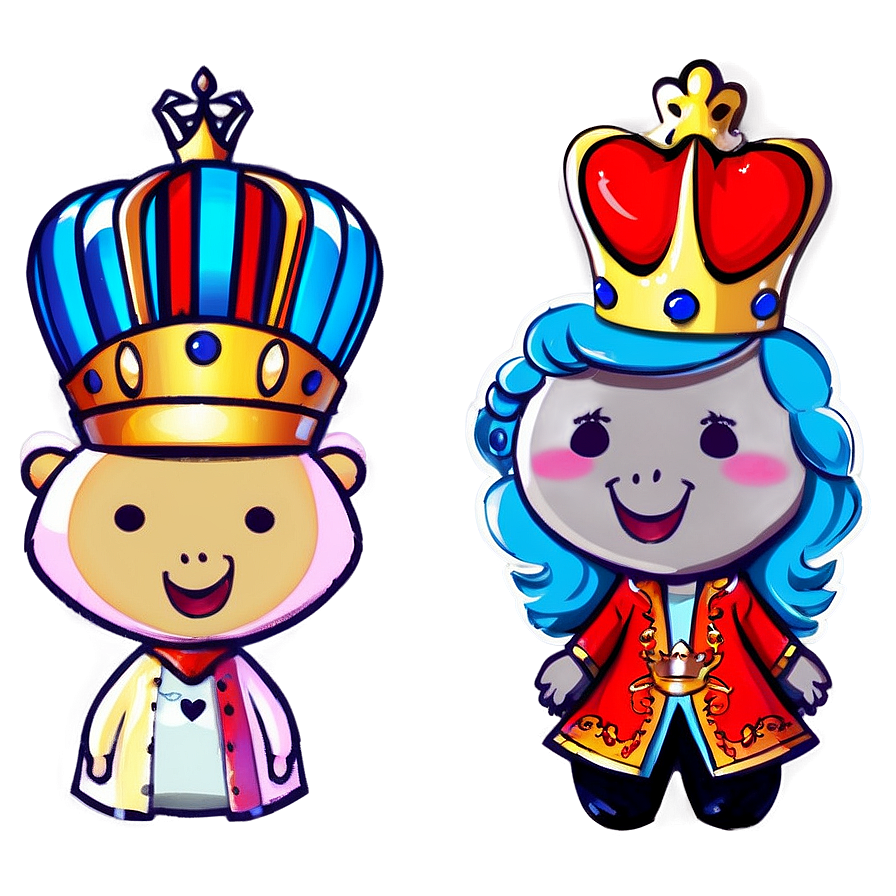 Cute King And Queen Png 89 PNG