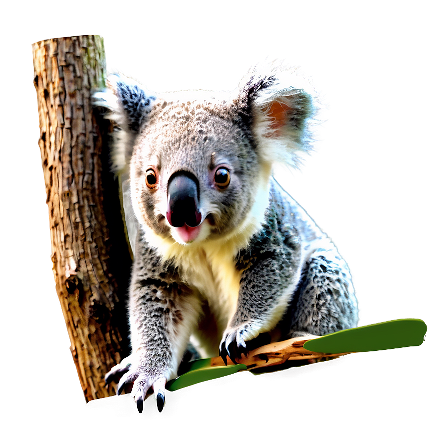 Cute Koala Bear Png 05032024 PNG
