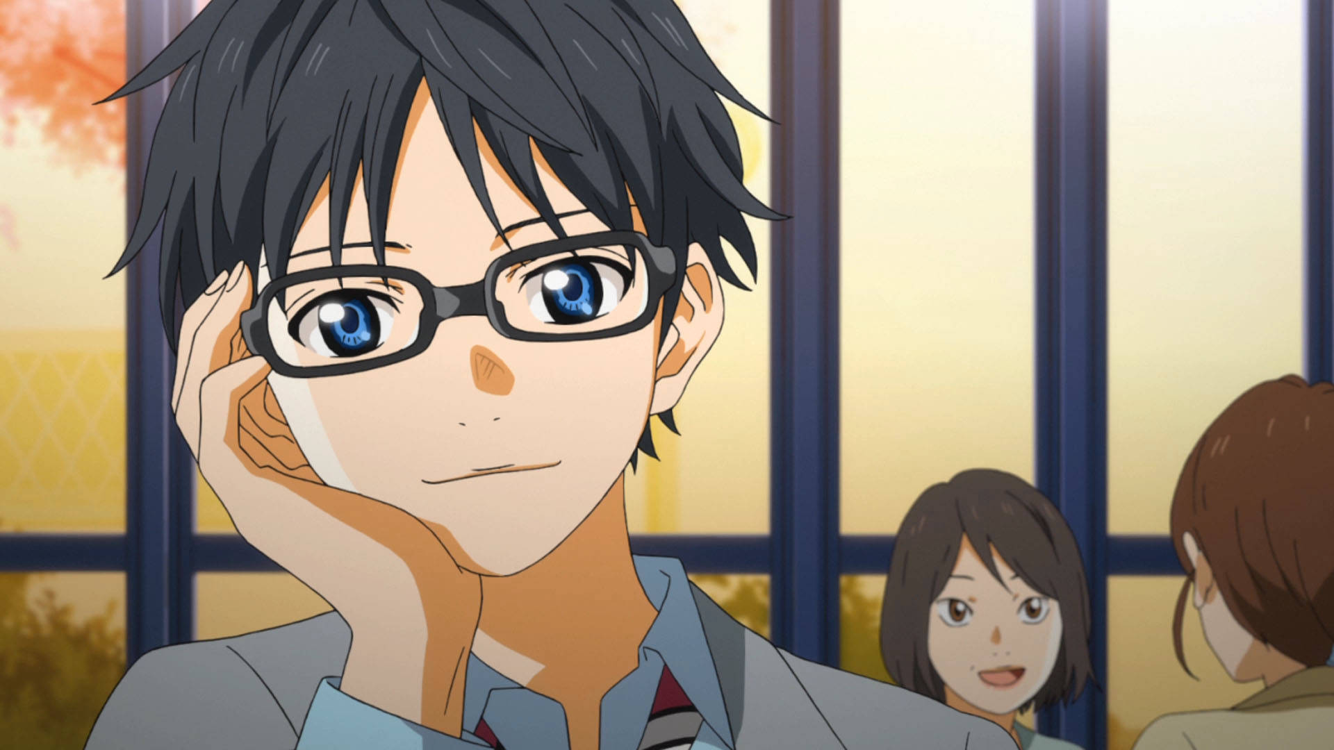 Kosei Arima, the talented prodigy of music, captures our hearts in the Anime series, Your Lie In April Wallpaper