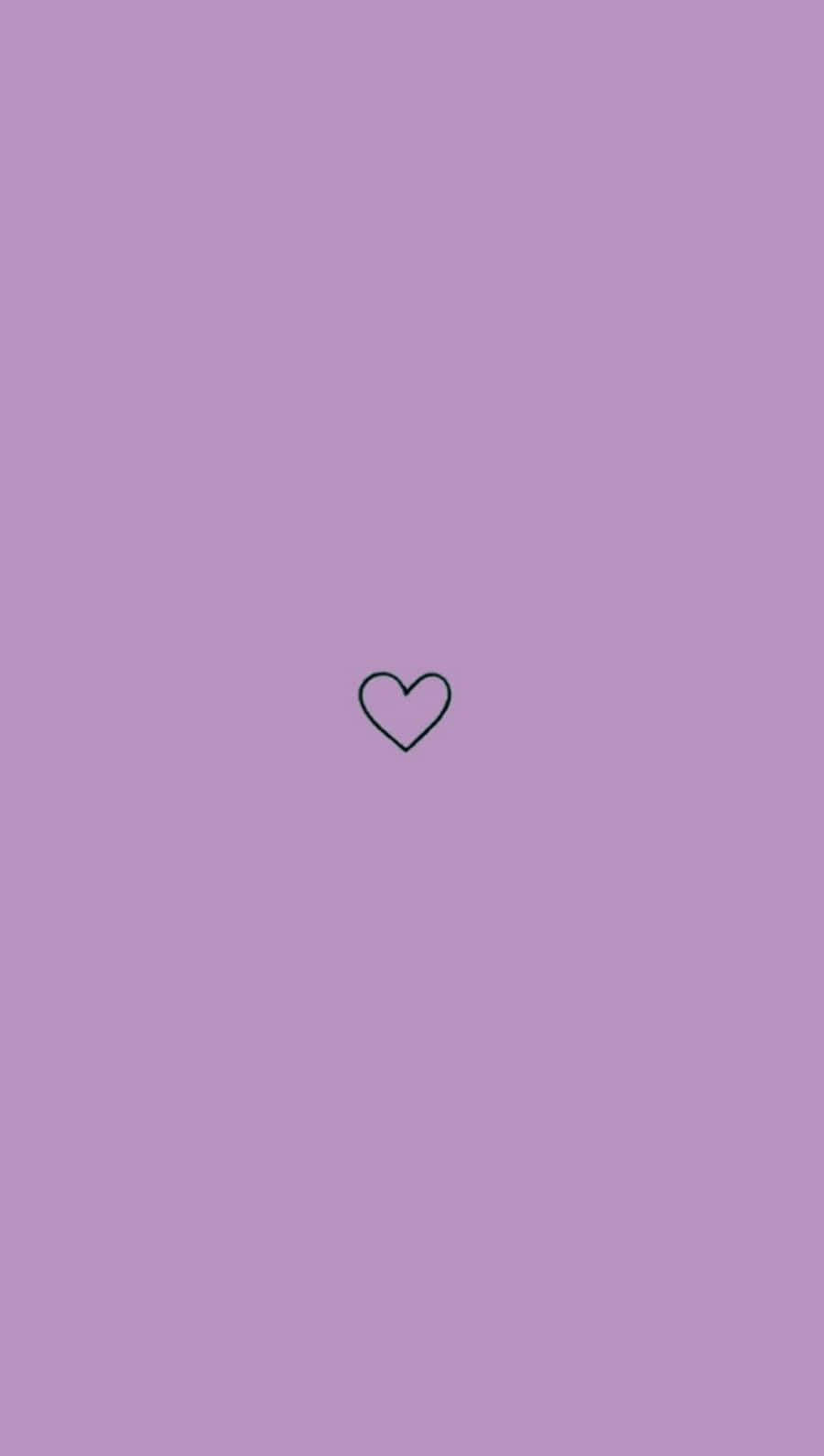Cute Light Purple Tiny Heart Wallpaper