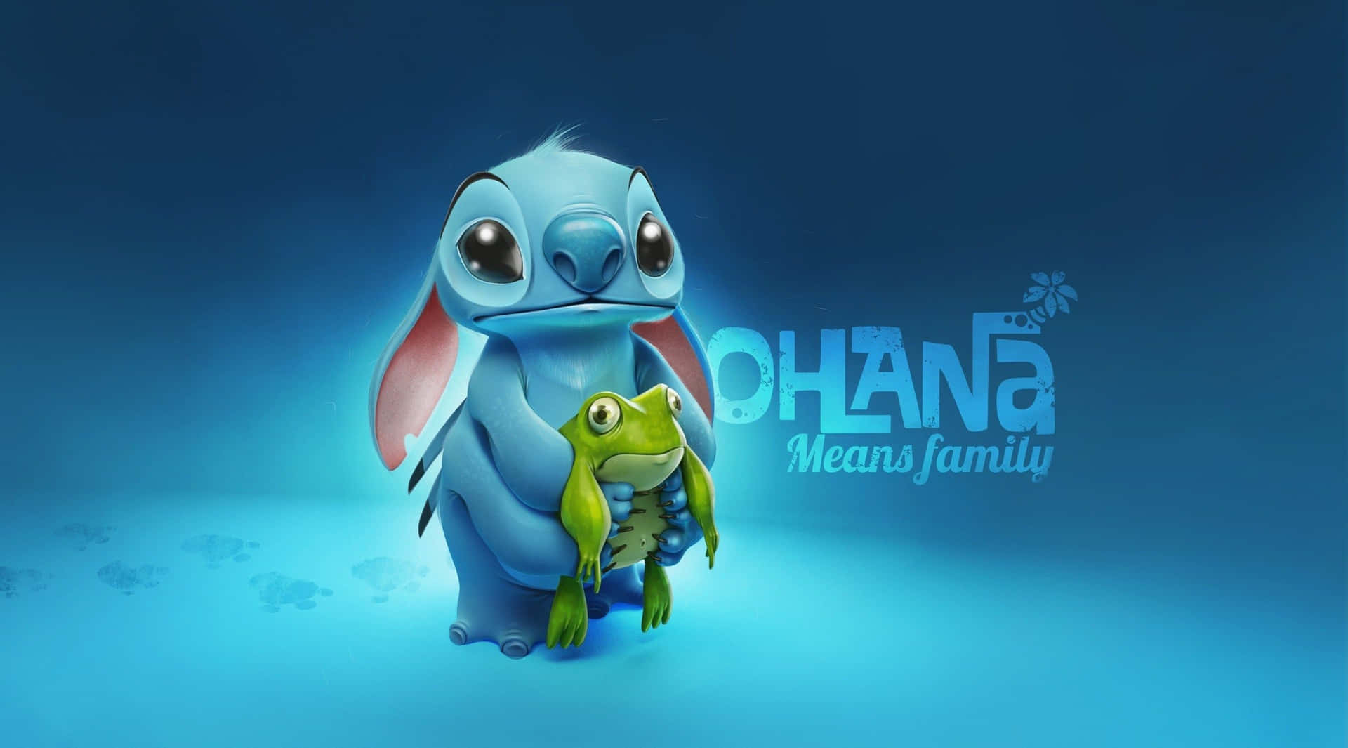 Schattige Lilo En Stitch Genieten Van Hun Leuke Momenten Samen Achtergrond