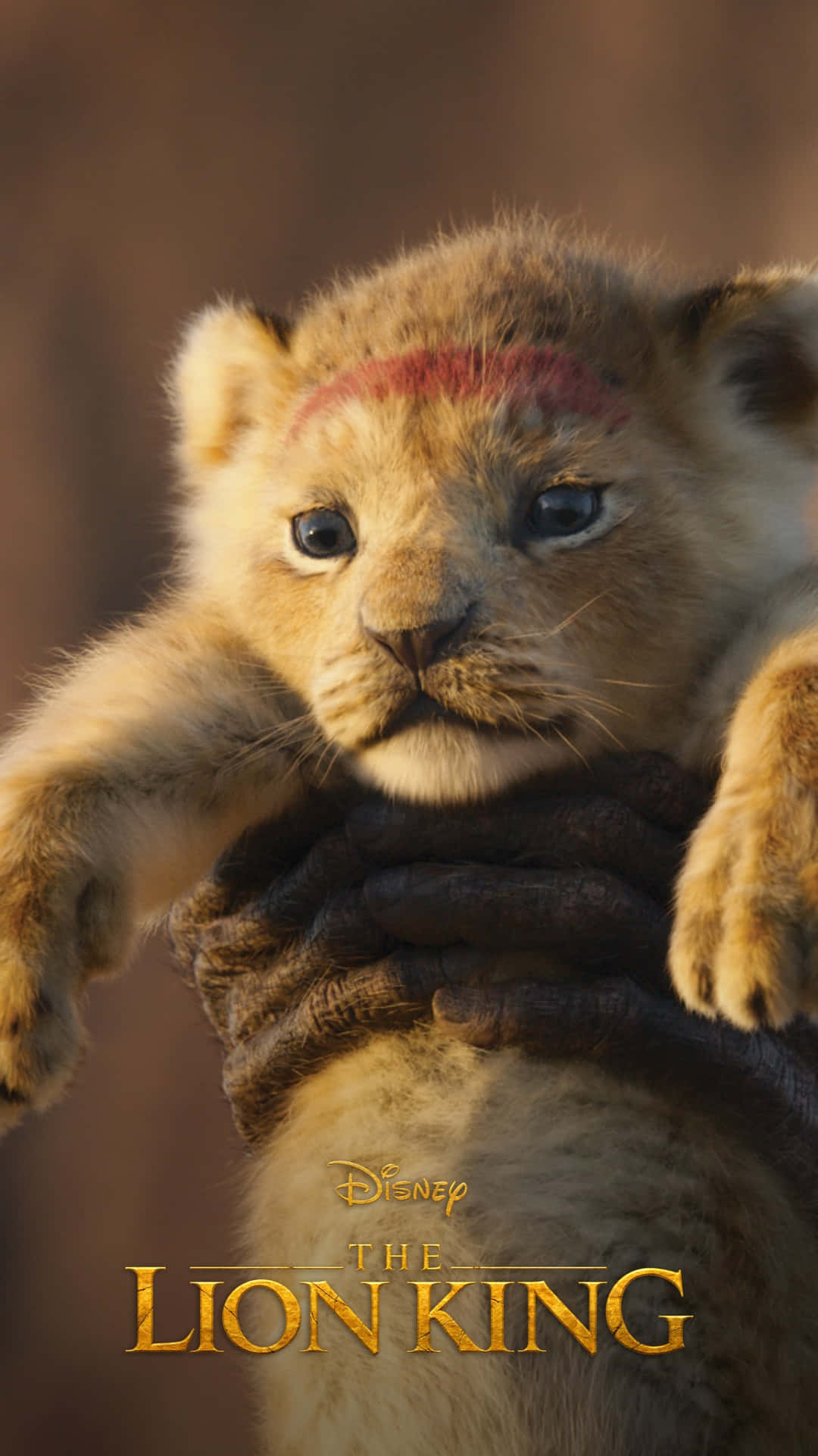 Cute Lion King 2019 Film Poster Wallpaper