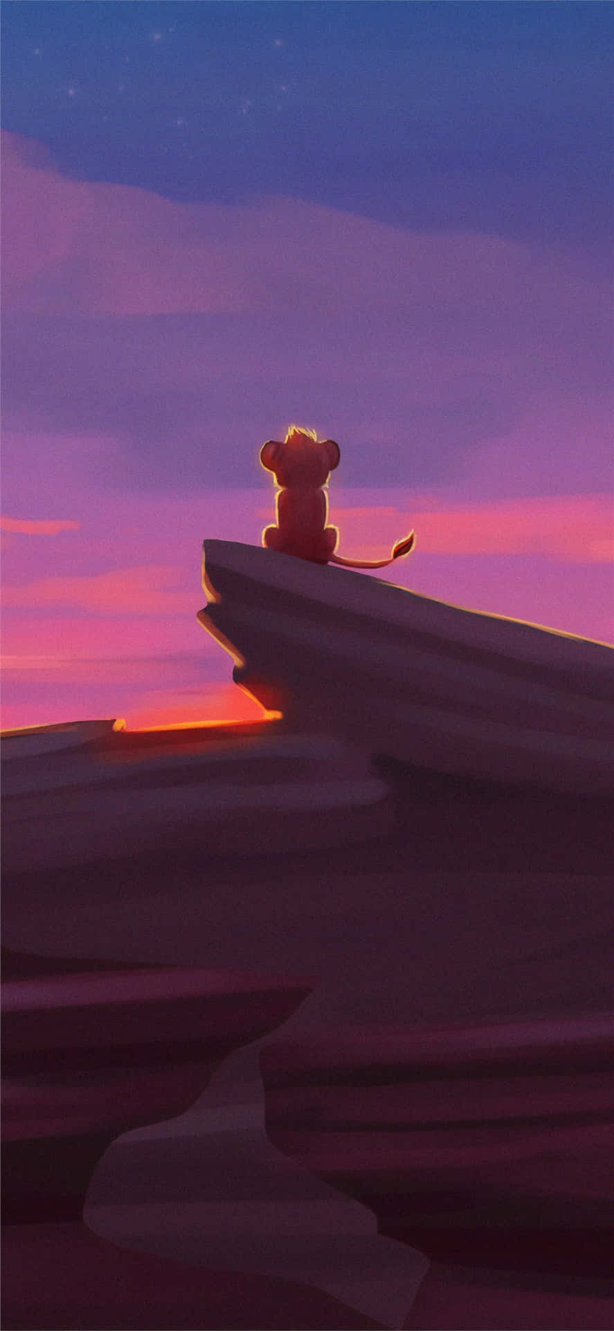 Celebrate The Majesty Of The Cute Lion King Wallpaper