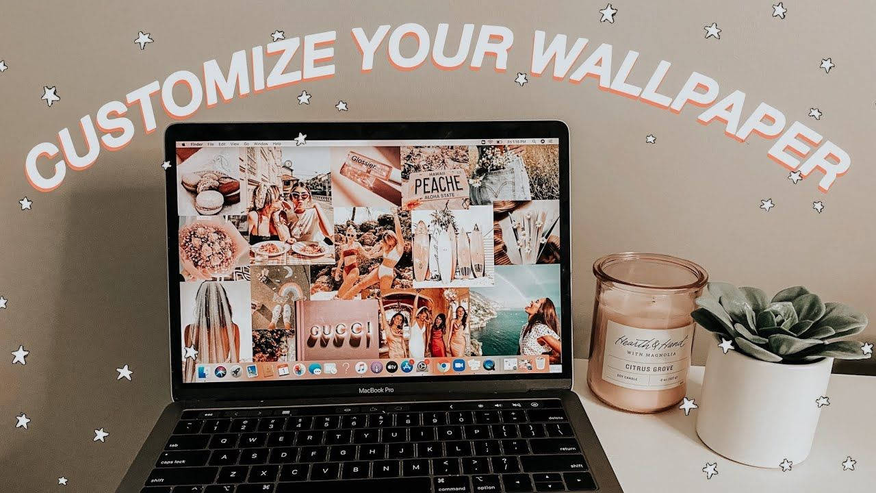 Protective and stylish - the perfect combination in the new Cute Macbook Pro. Wallpaper