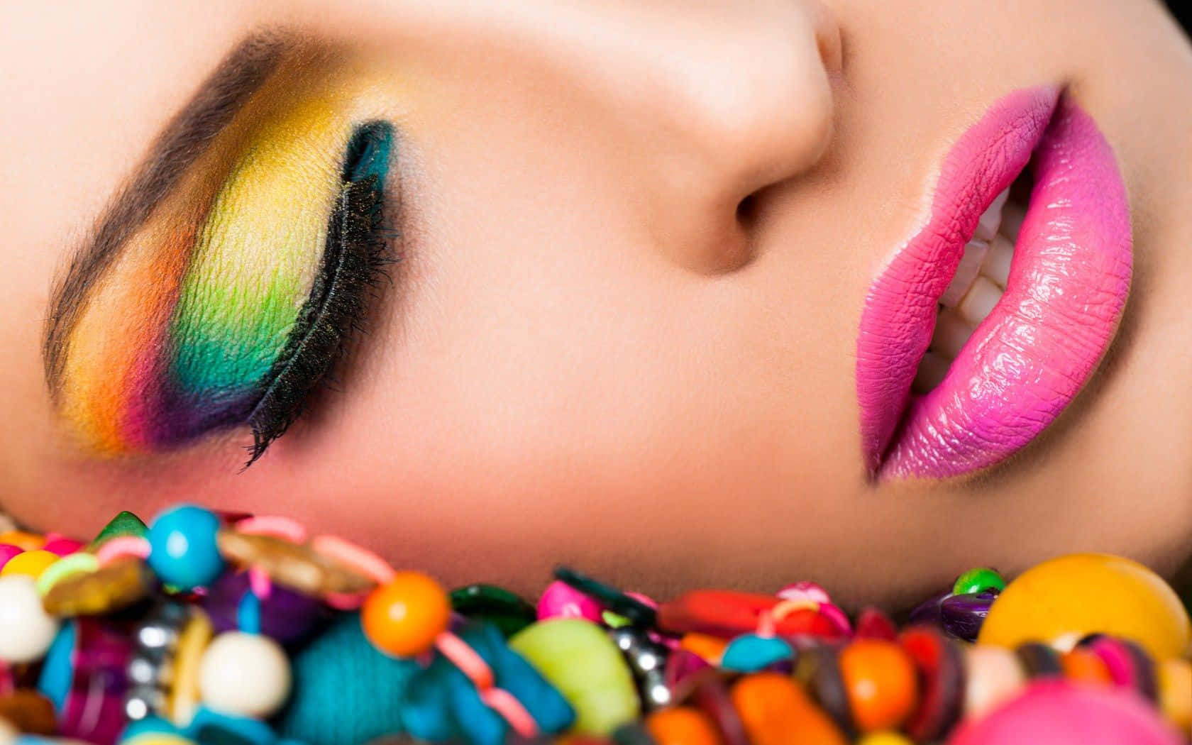 Embrace Your Cuteness with This Makeup Look Wallpaper