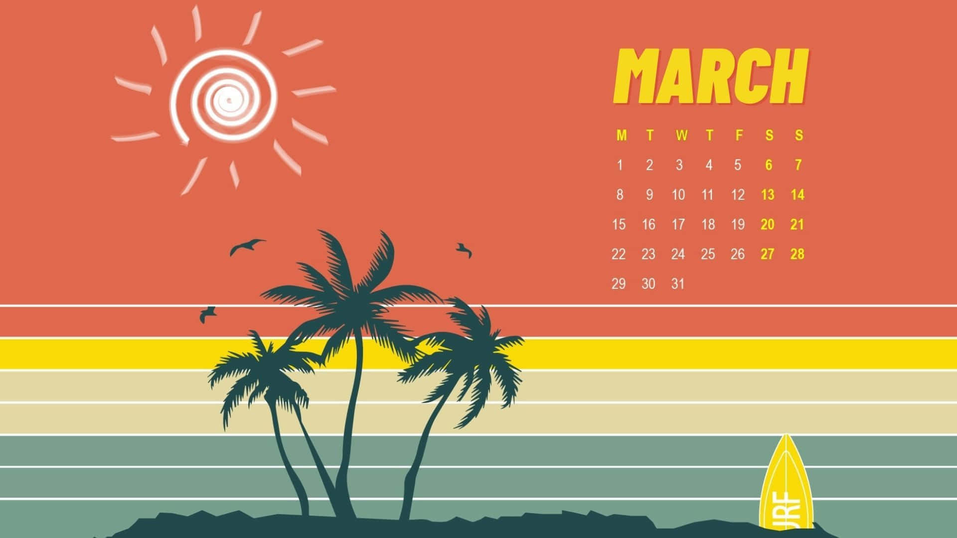 Image  Welcome to March, Let's Be Cute Wallpaper