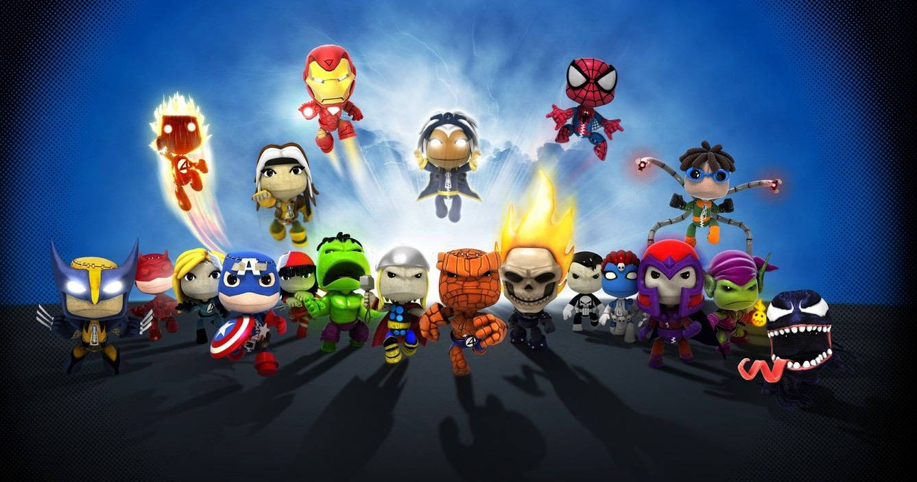 Hate Mondays no more with these adorable Marvel characters! Wallpaper