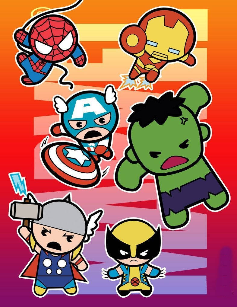 Cute avengers HD wallpapers  Pxfuel