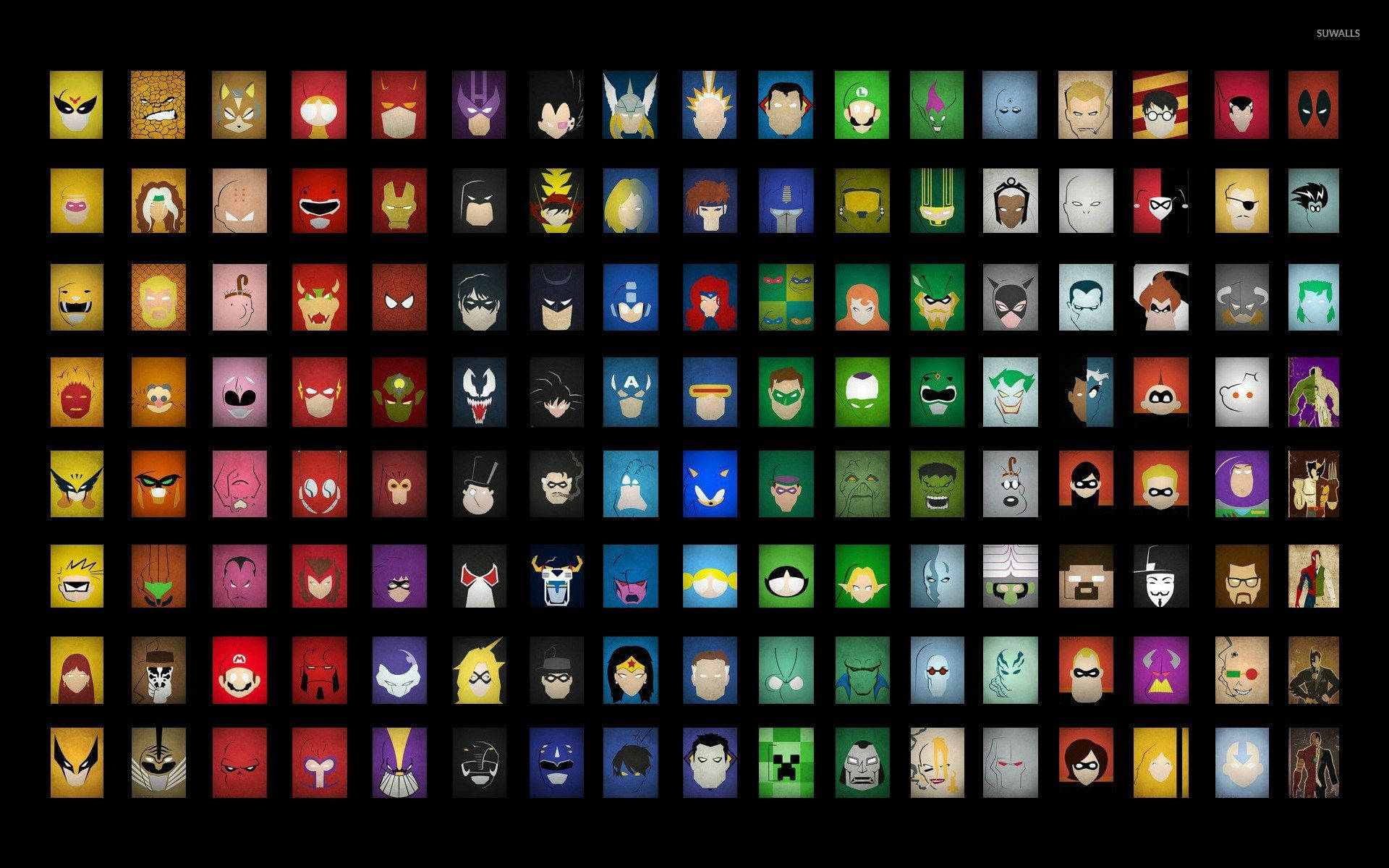"Introducing the new line of adorable Cute Marvel characters!" Wallpaper