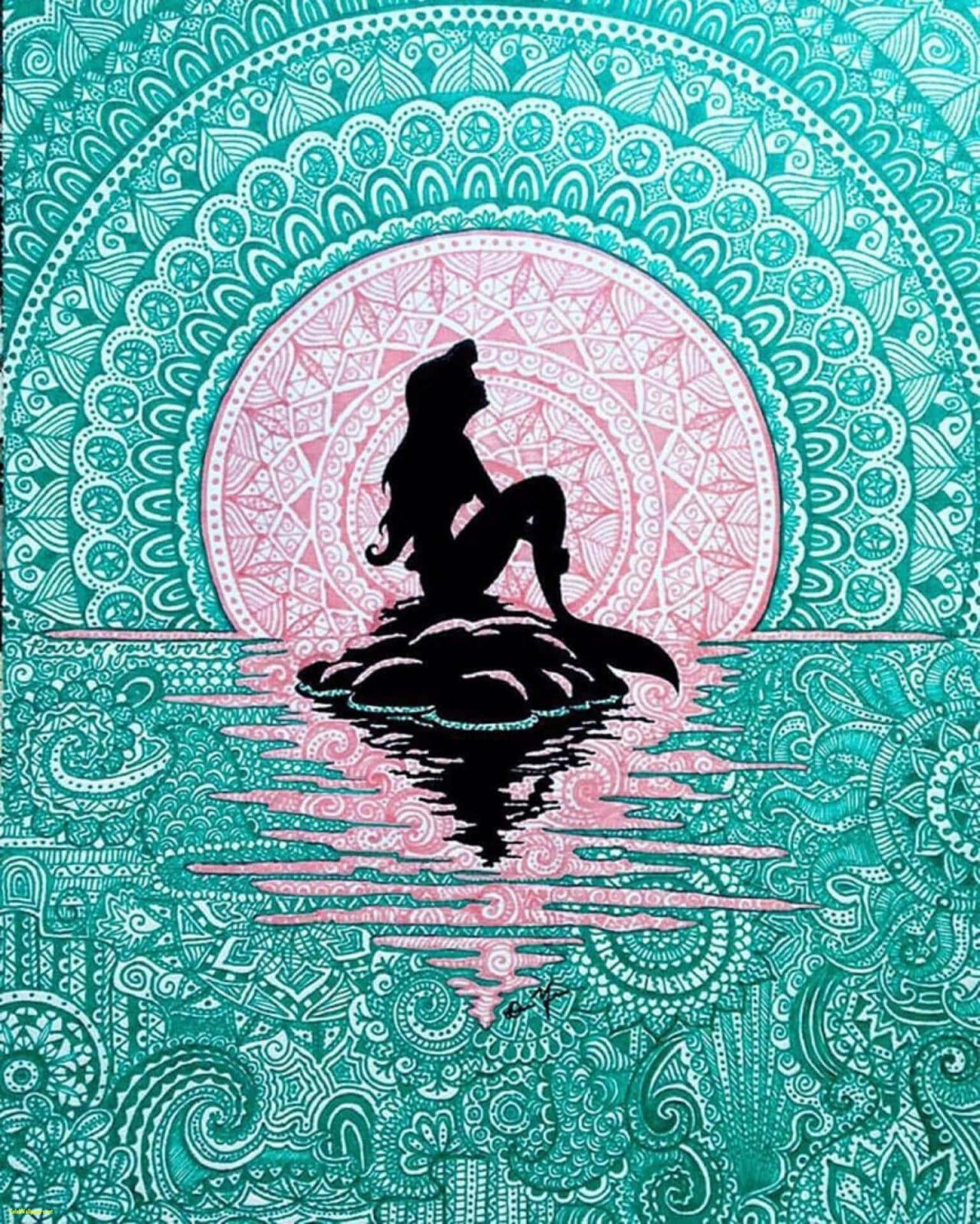 Cute Mermaid Wallpaper
