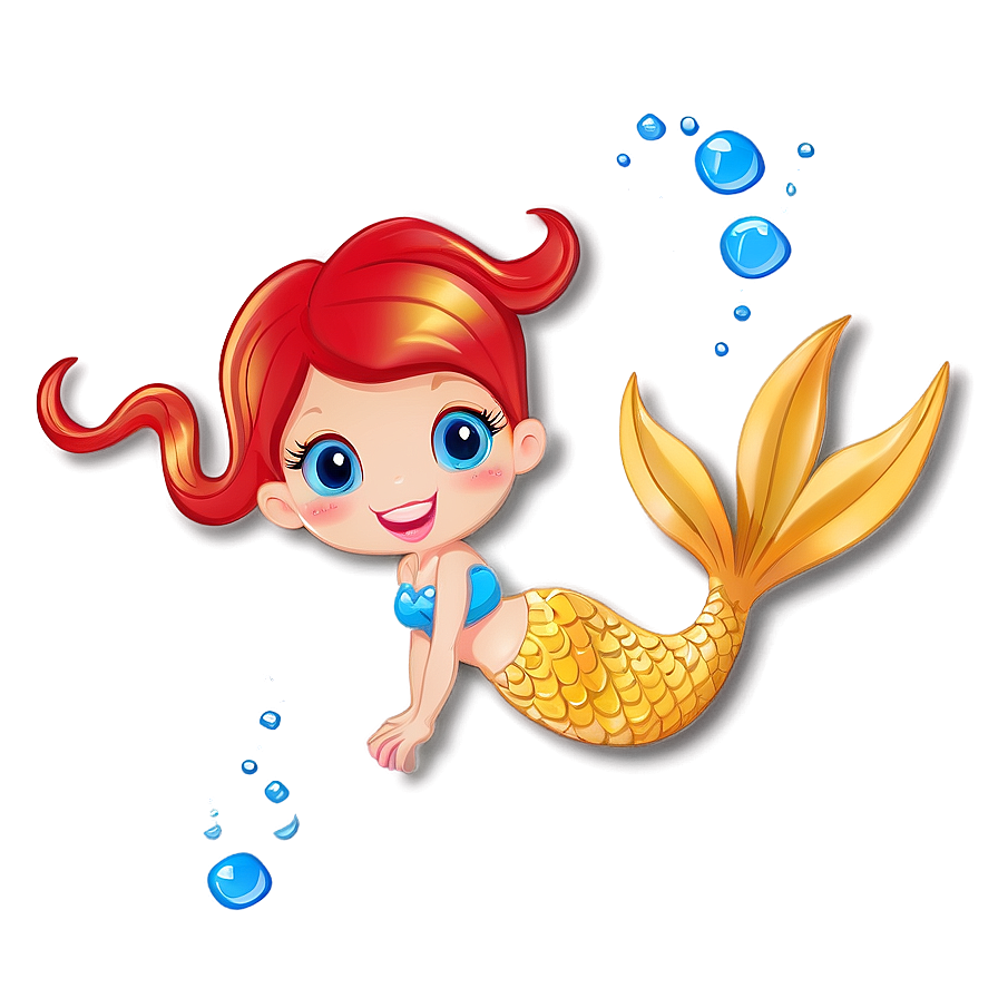 Cute Mermaid Png Gdh PNG