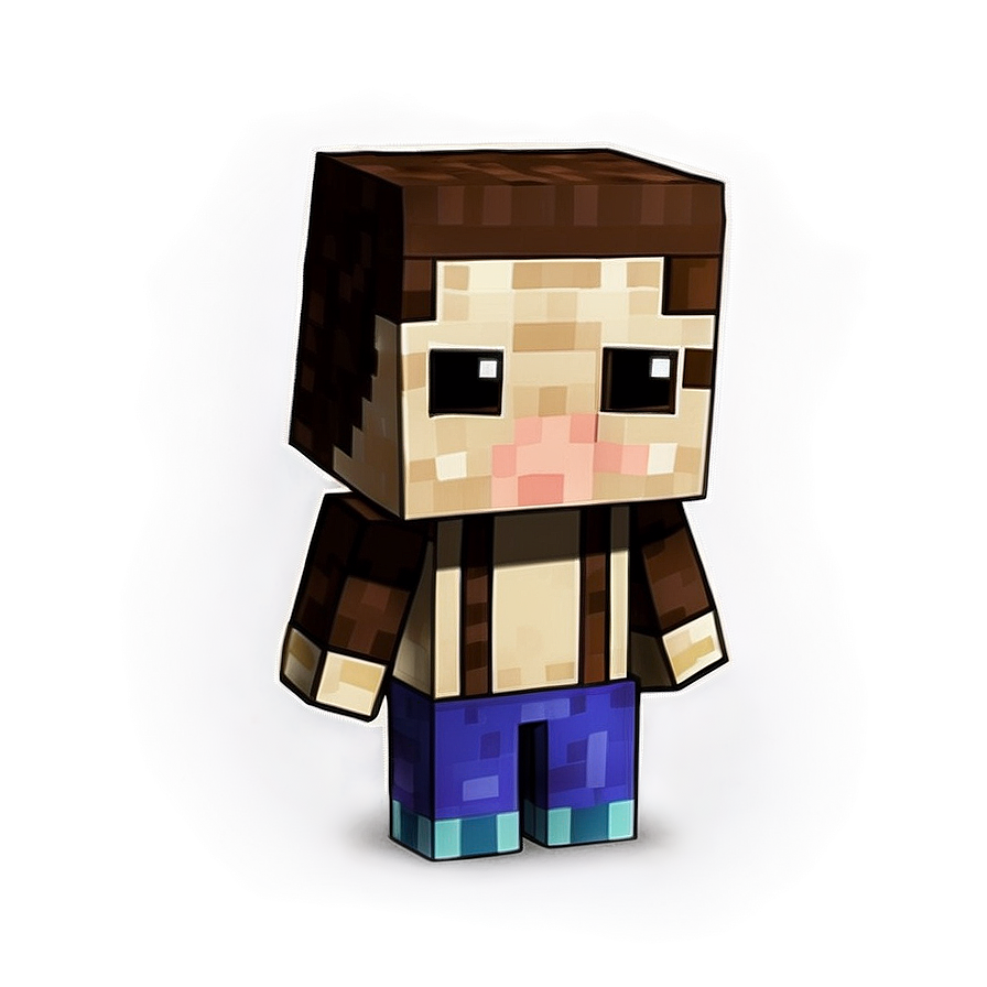 Download Cute Minecraft Characters Png Jdy | Wallpapers.com