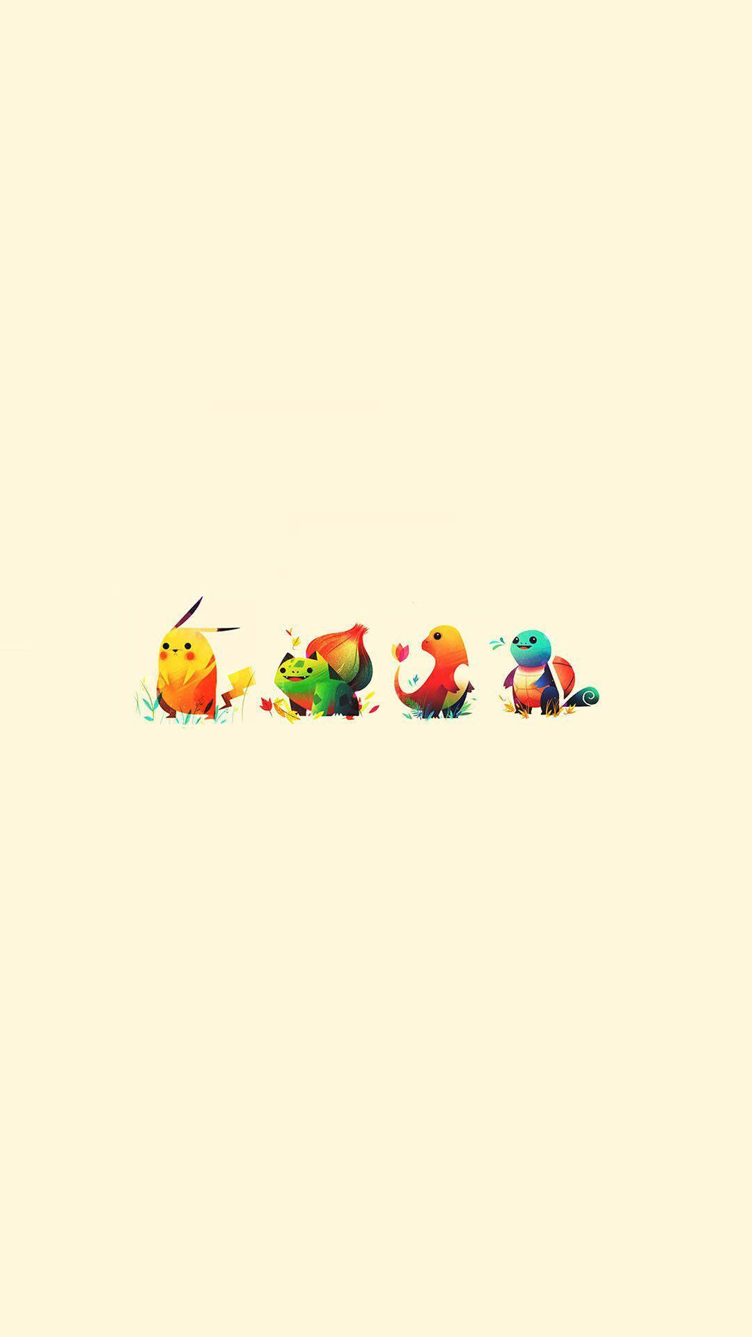 A Group Of Colorful Birds Are Standing In A Row Wallpaper