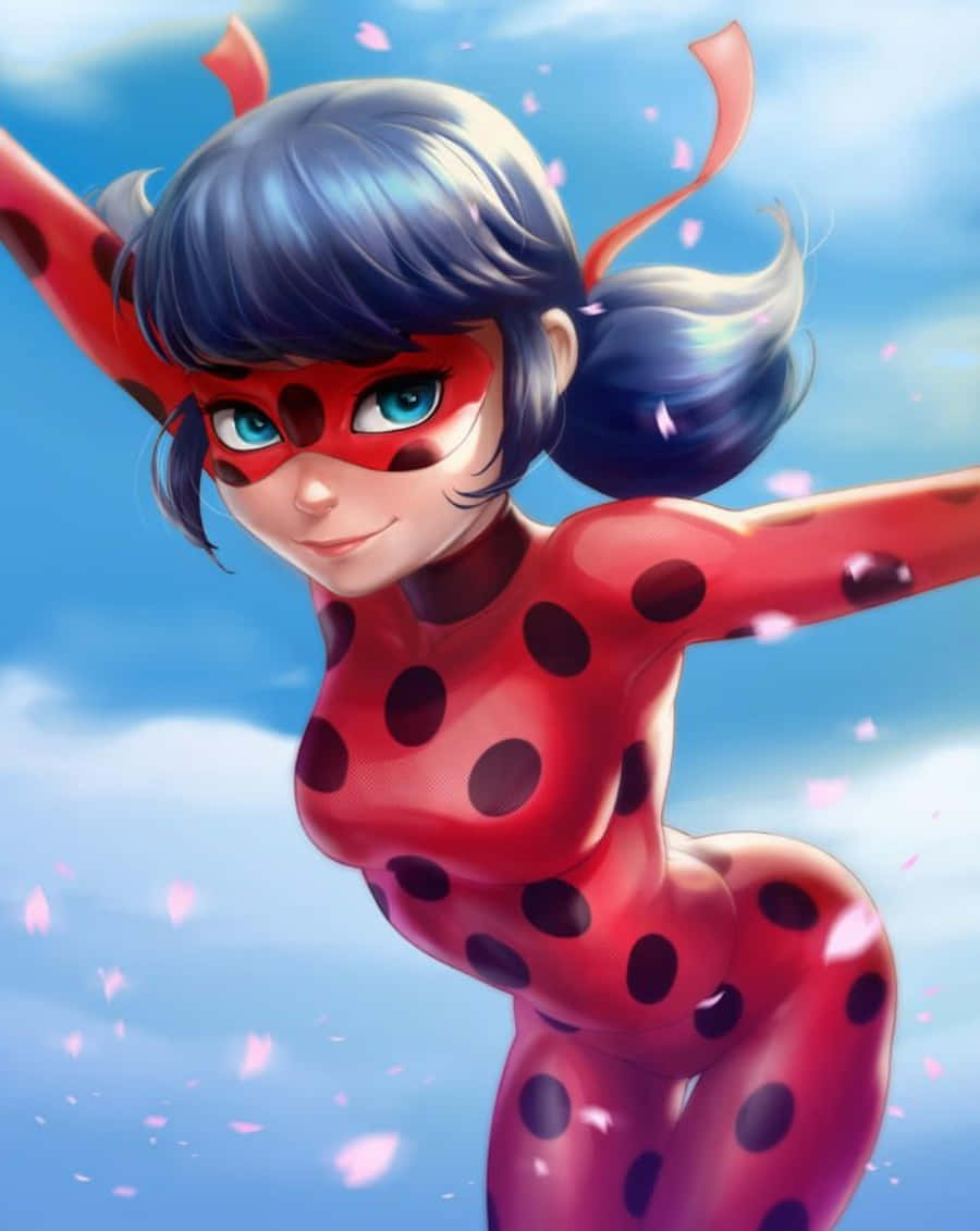 Cute Miraculous Ladybug Digital Art Picture