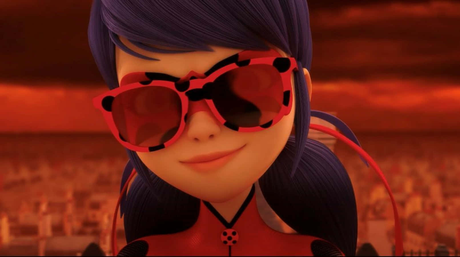 Cute Miraculous Ladybug Glasses Picture