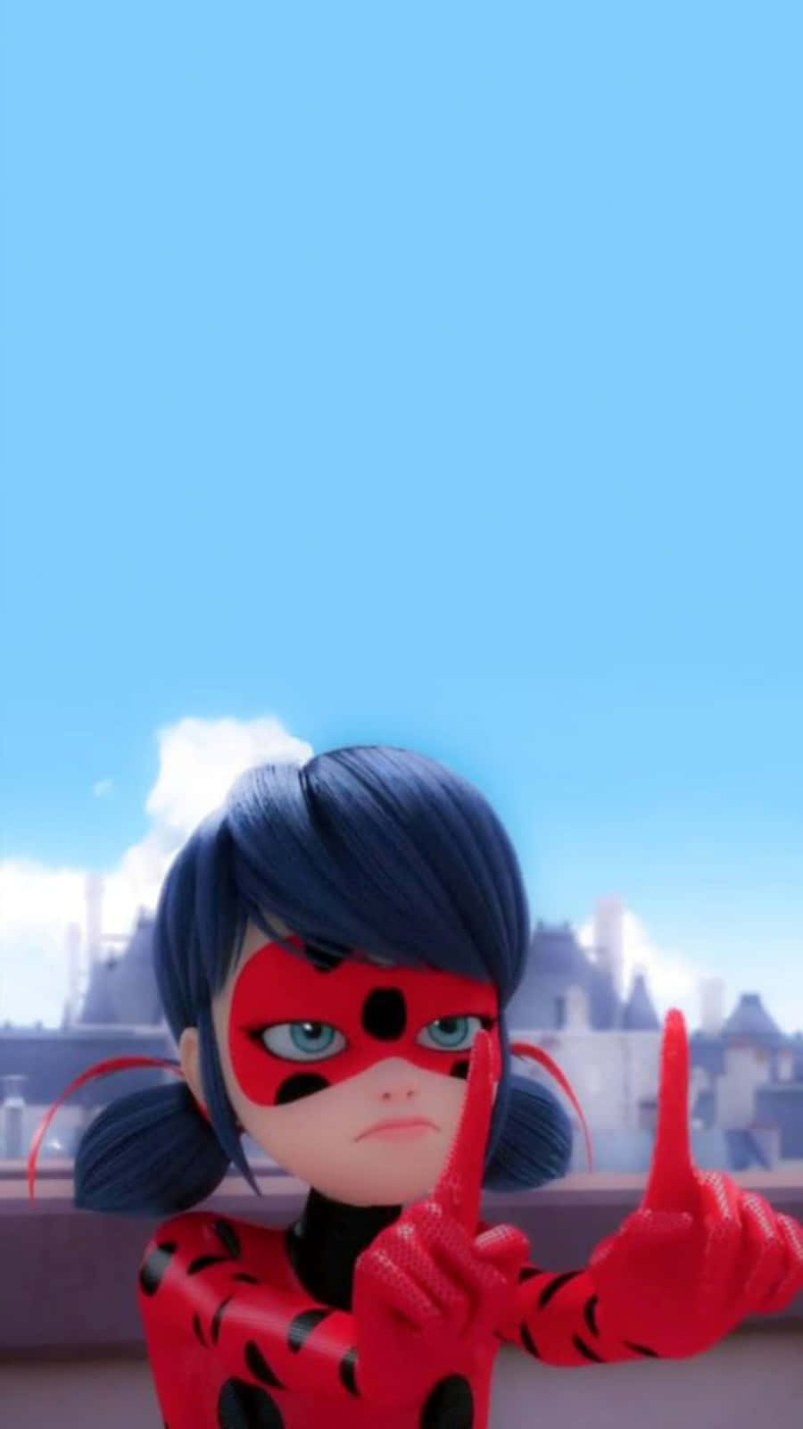 Cute Miraculous Ladybug Cool Sky Picture