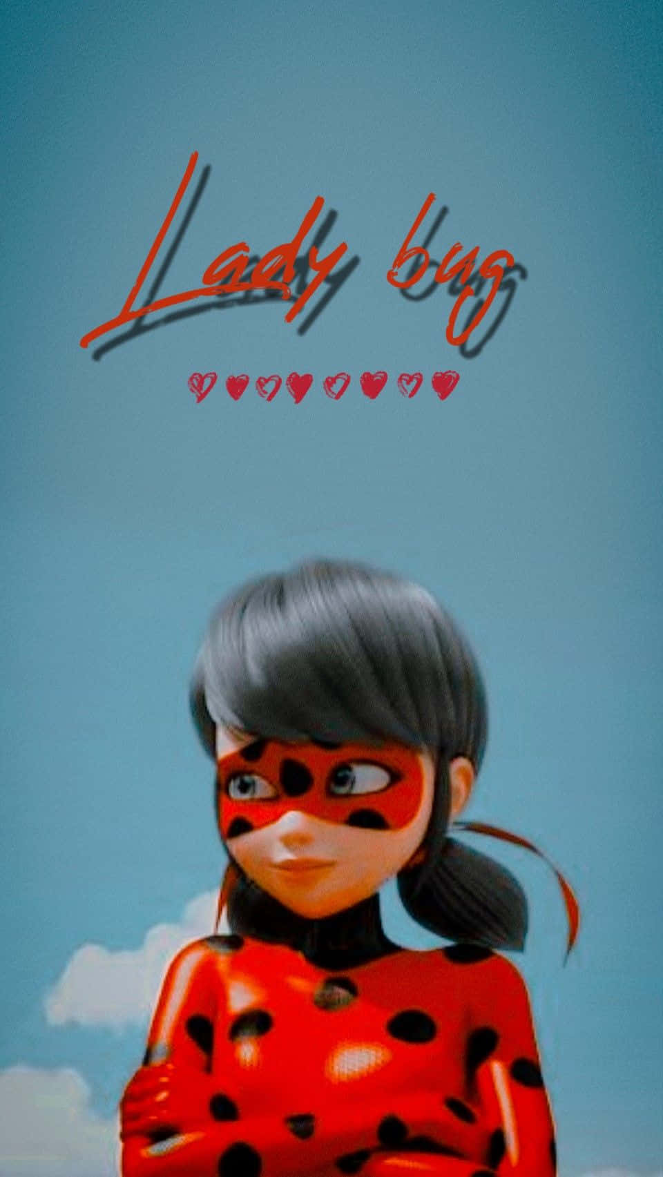 Cute Miraculous Ladybug Poster Background
