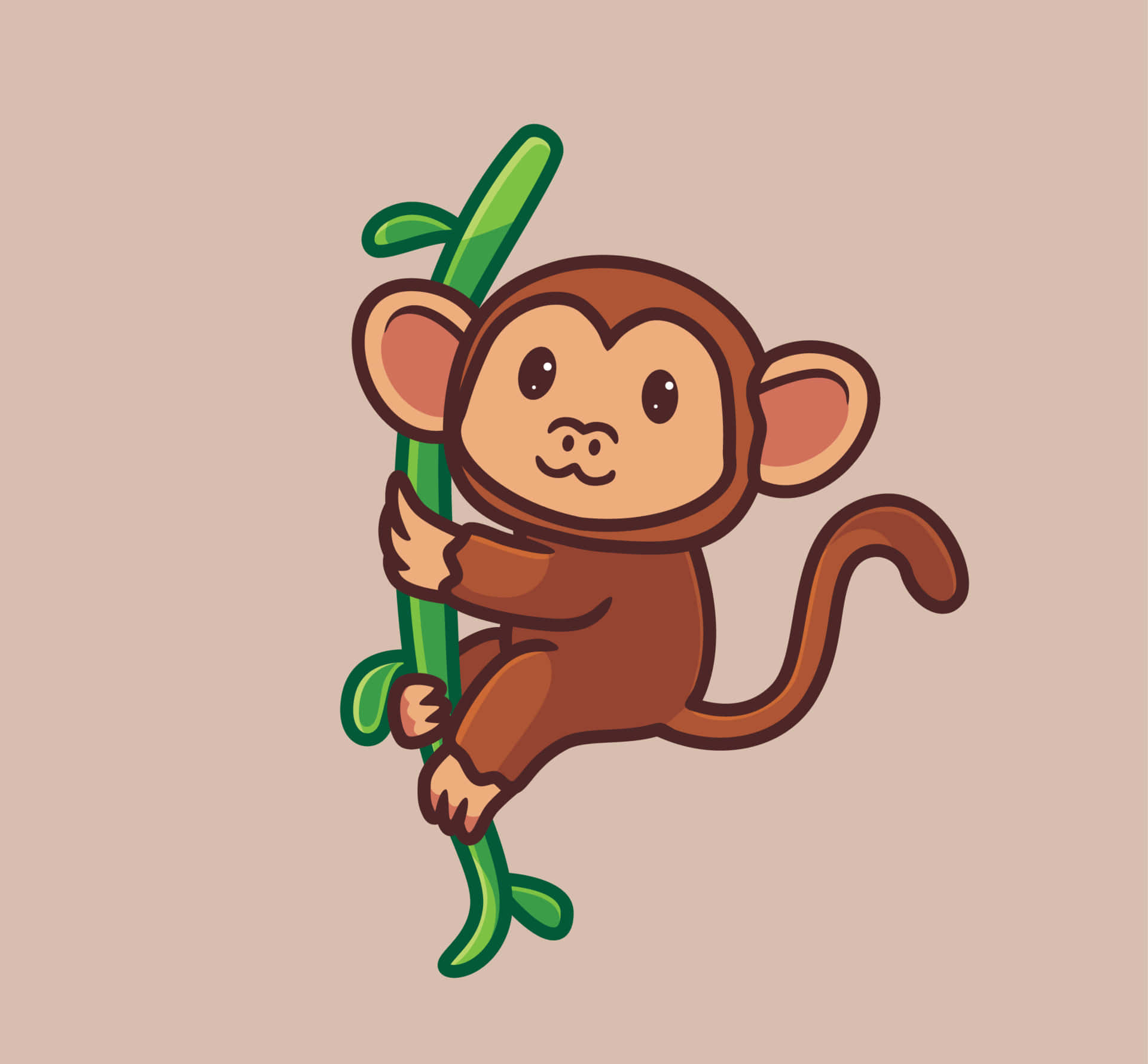 This Adorable Little Monkey is Ready for Some Monkey Business!