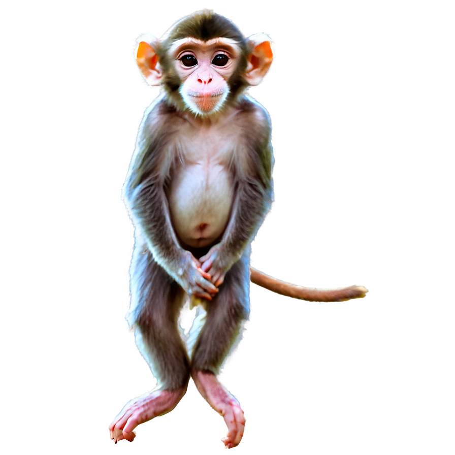 Cute Monkey Png Nkg3 PNG