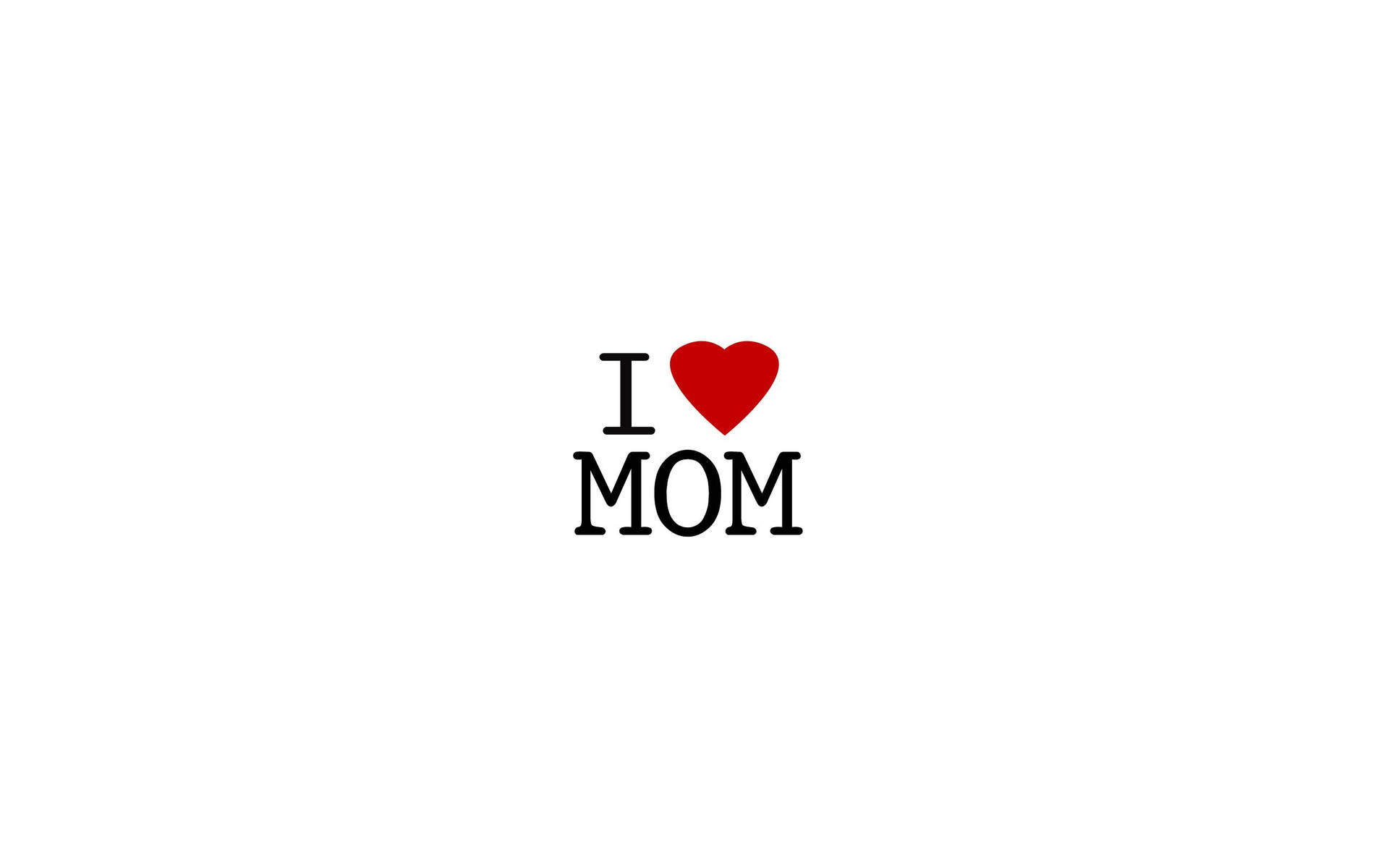 Cute Mother Poster In White Wallpaper