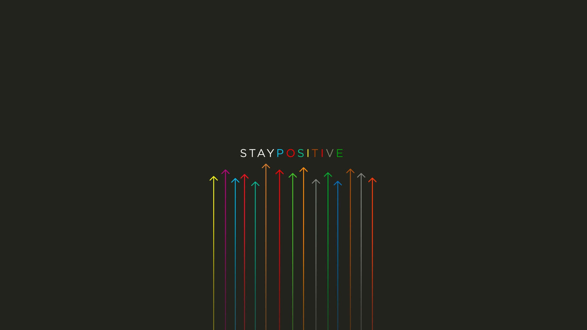 Stay Positive and Keep Motivated! Wallpaper