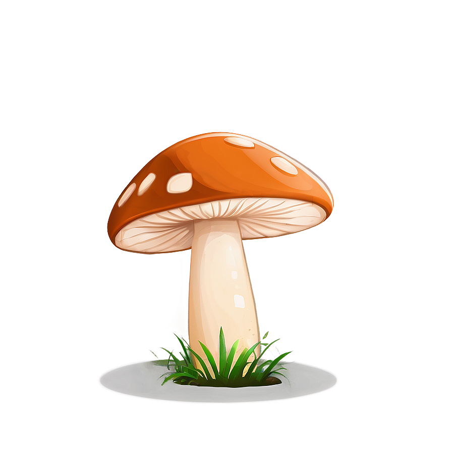Cute Mushroom Png 05032024 PNG