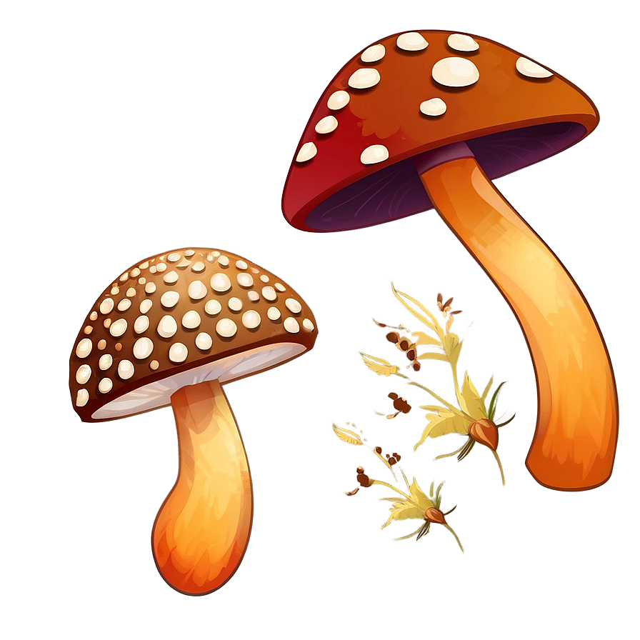 Cute Mushroom Png 05032024 PNG