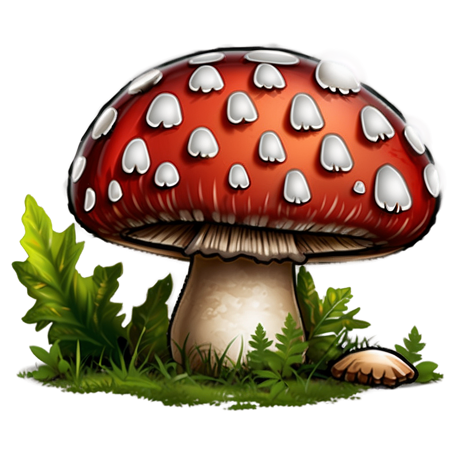 Cute Mushroom Png Fha PNG