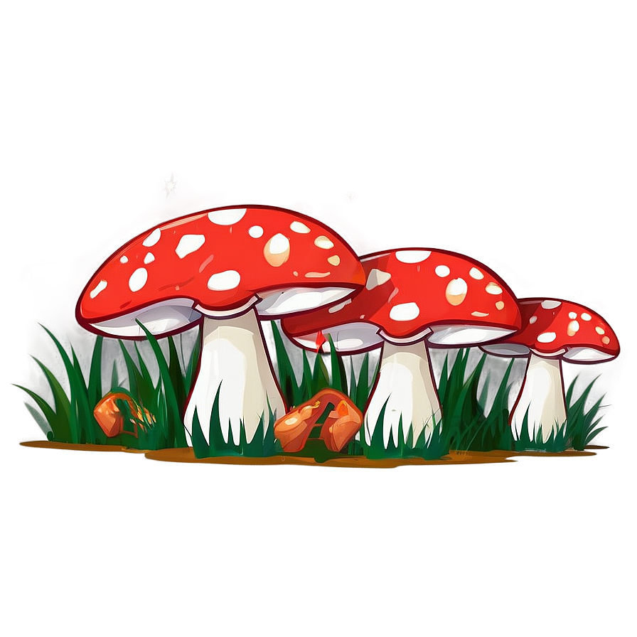 Cute Mushroom Png Wsl PNG