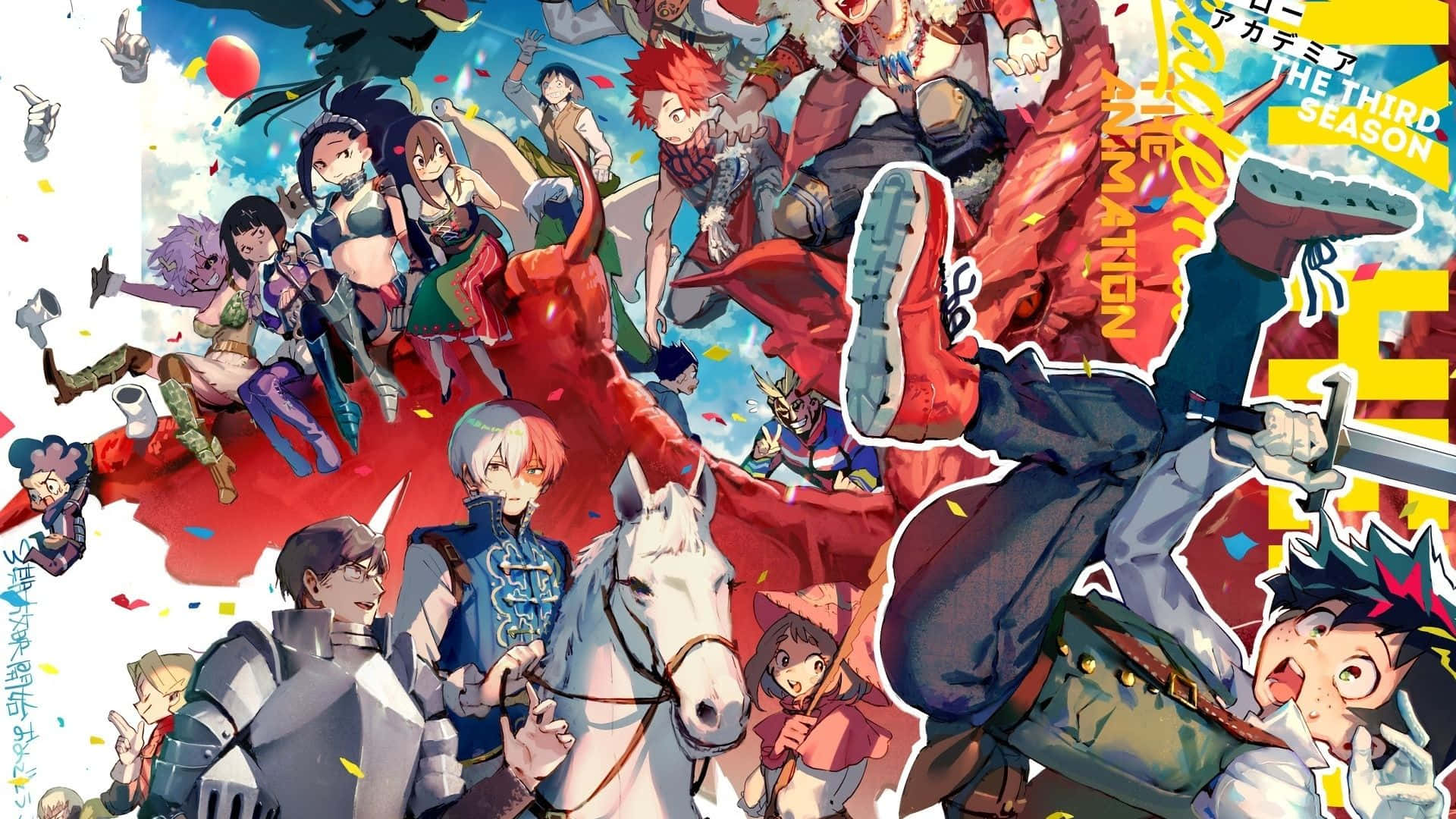 "My Hero Academia: Should A Quirkless Izuku Midoriya Have a Chance?" Wallpaper