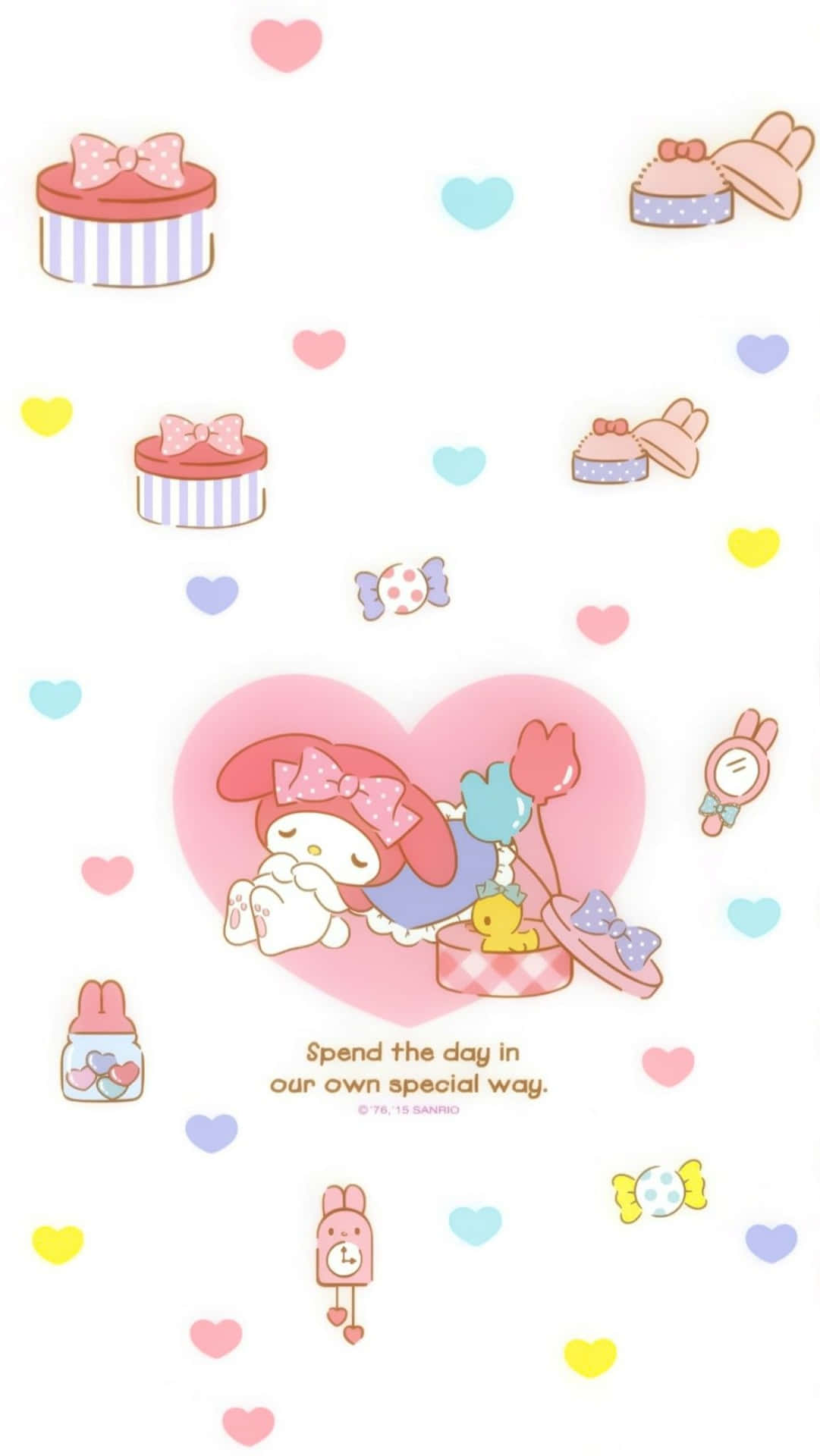 Cute My Melody Iconic Sanrio Character Wallpaper