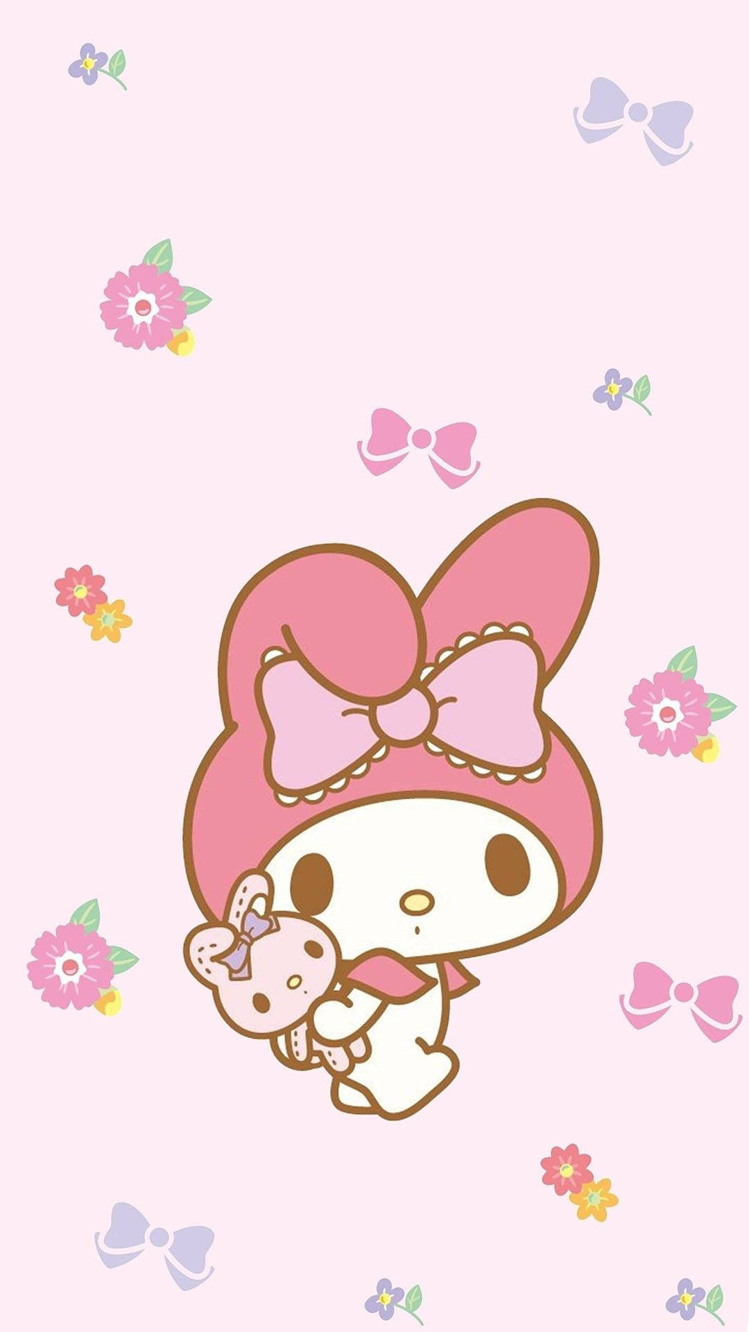 Cute My Melody Pfp Background
