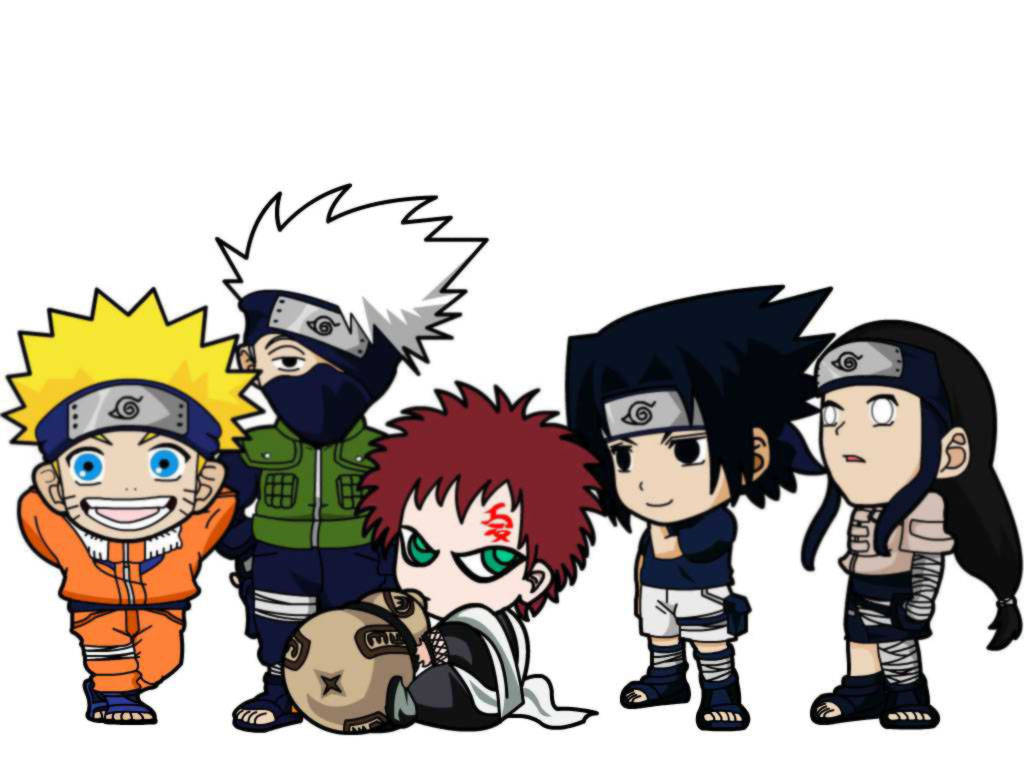 Cute Naruto Chibi Ninjas Wallpaper
