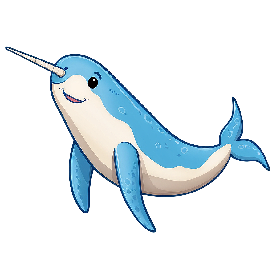 Download Cute Narwhal Png Pjh | Wallpapers.com