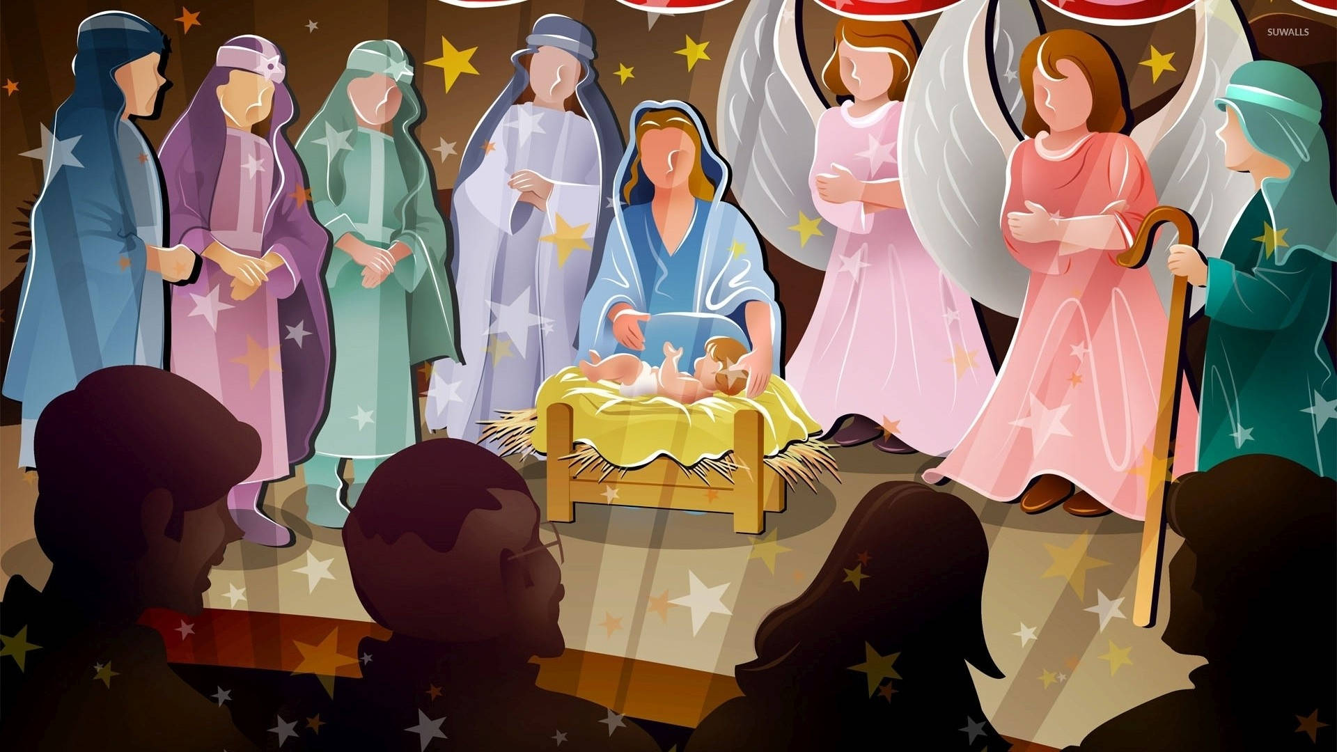 Cute Nativity Scene Drama Play